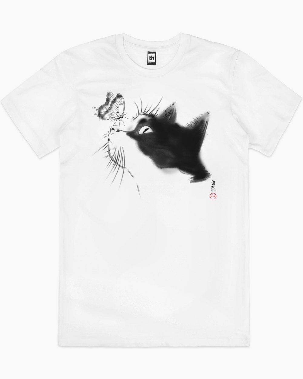 Curious Cat T Shirt Graphic T Shirts Australia Threadheads