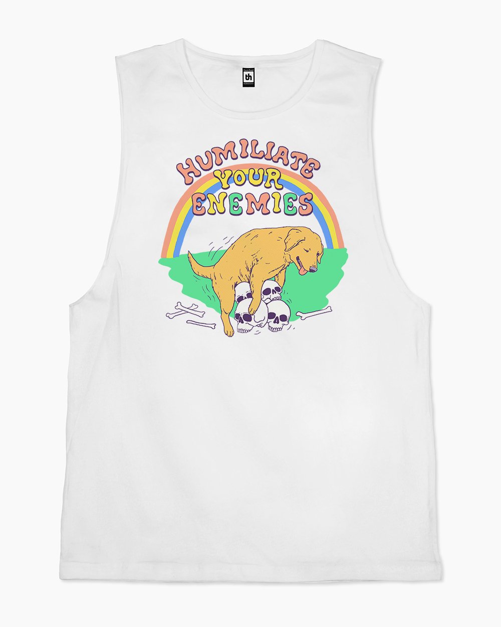 Humiliate Your Enemies Tank Australia Online #colour_white