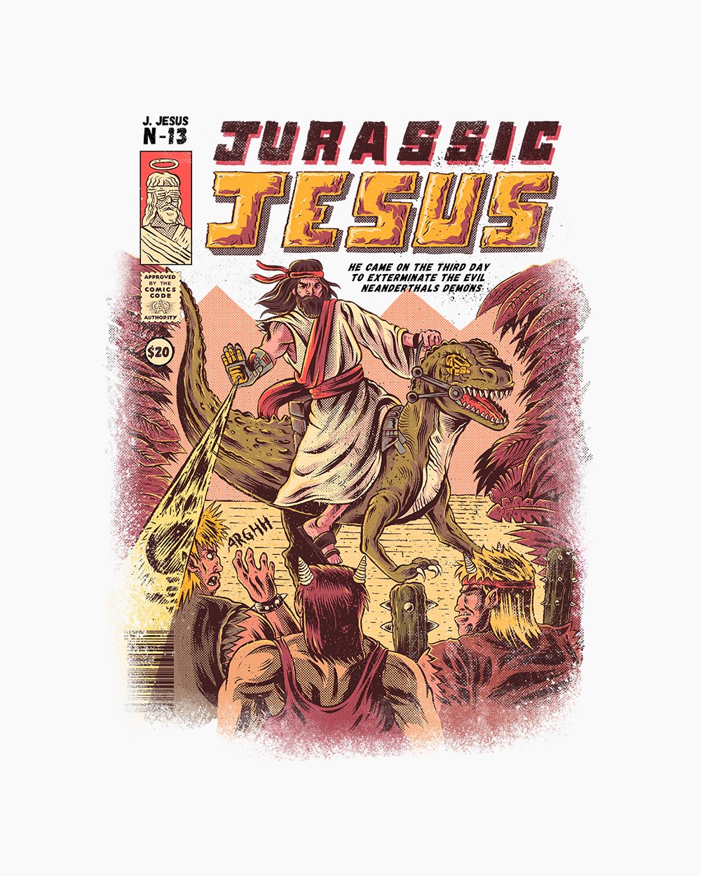 Jurassic Jesus T-Shirt Australia Online