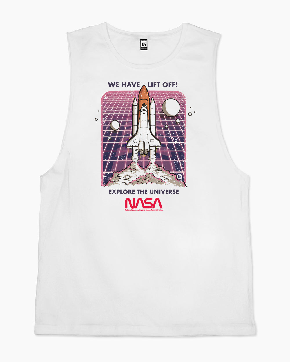 NASA Blast Off Tank Australia Online #colour_white