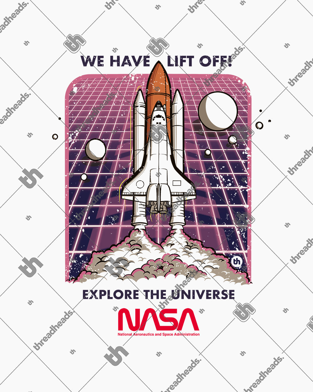 NASA Blast Off Tank Australia Online #colour_white