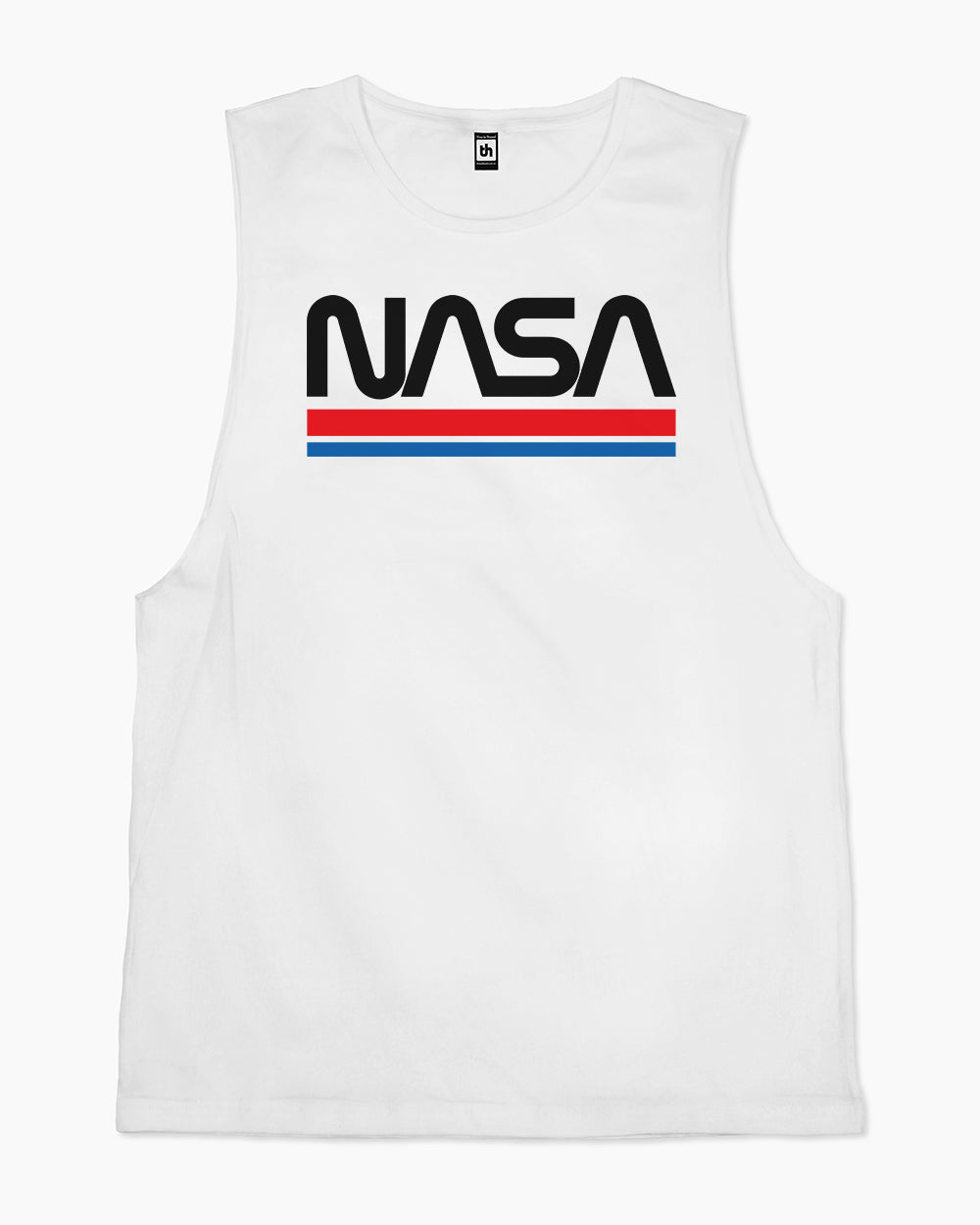 NASA Stripes Tank Australia Online #colour_white