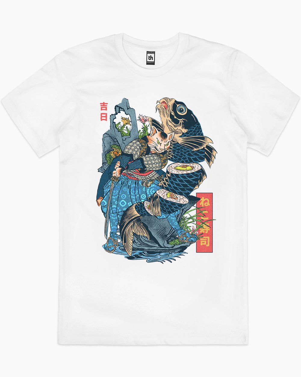 Neko Sushi T-Shirt Australia Online