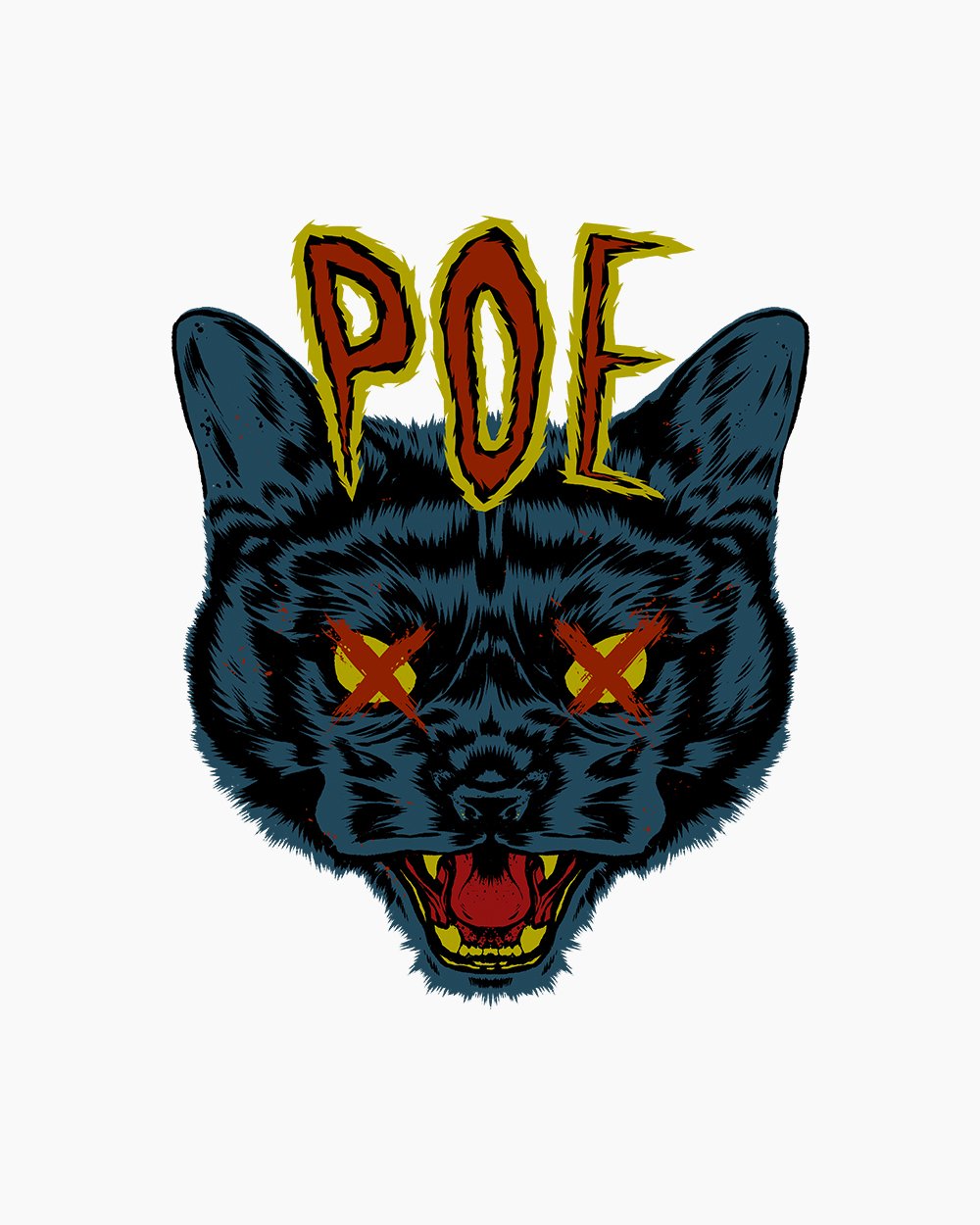 Poe's Cat T-Shirt Australia Online