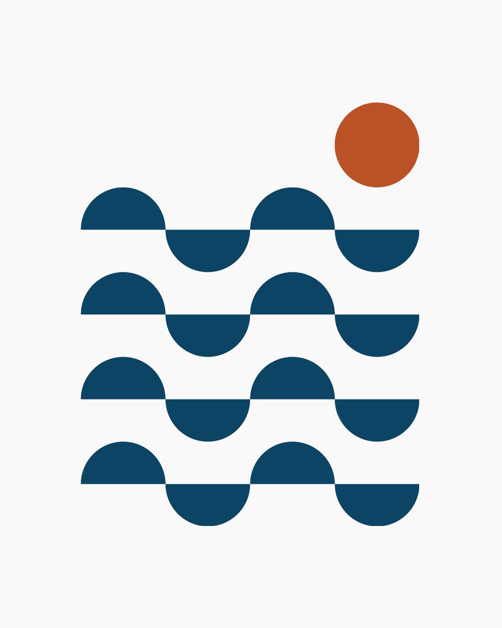 Regular Waves T-Shirt Australia Online