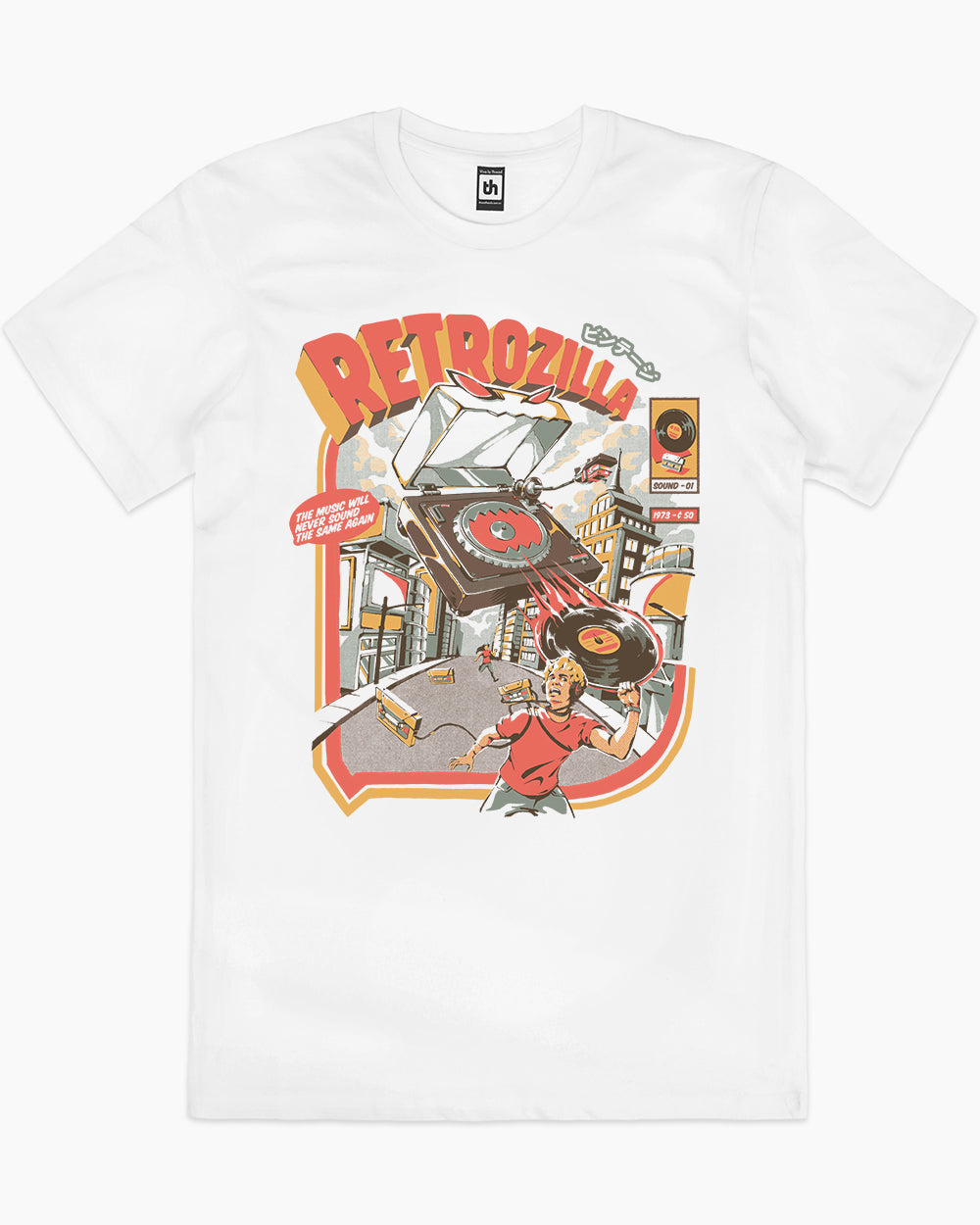 Retro Soundzilla T-Shirt Australia Online