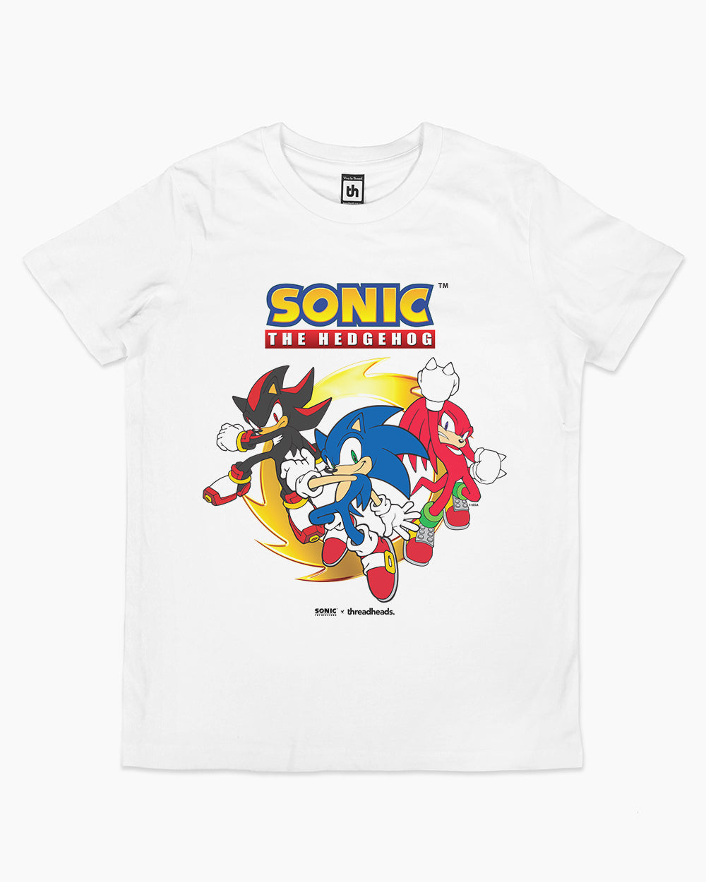 Super Sonic Kids T-Shirt, Official Sonic the Hedgehog Merch Australia