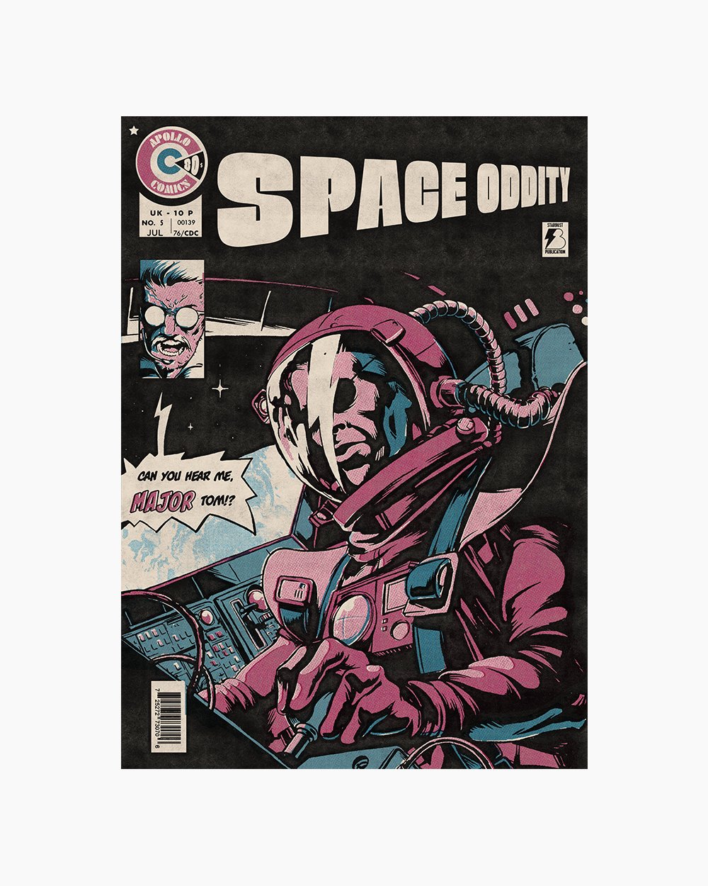 Space Oddity T-Shirt Australia Online