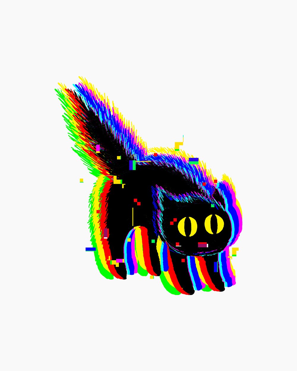 Technicat Glitch T-Shirt Australia Online