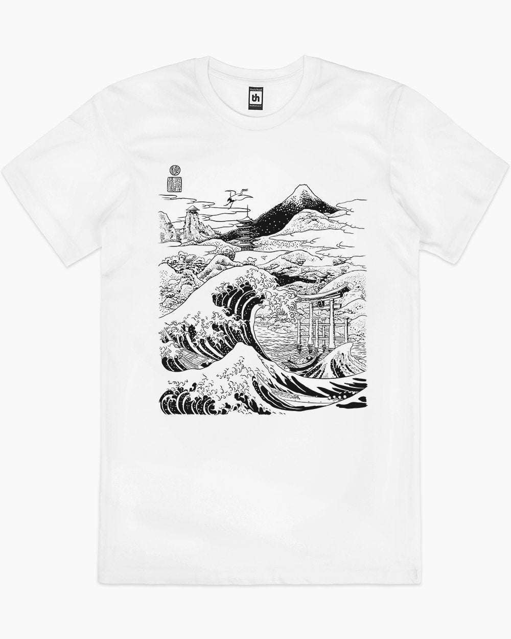 The Great Wave on Mount Fujiyama T Shirt Japan Aesthetic T Shirt Australia