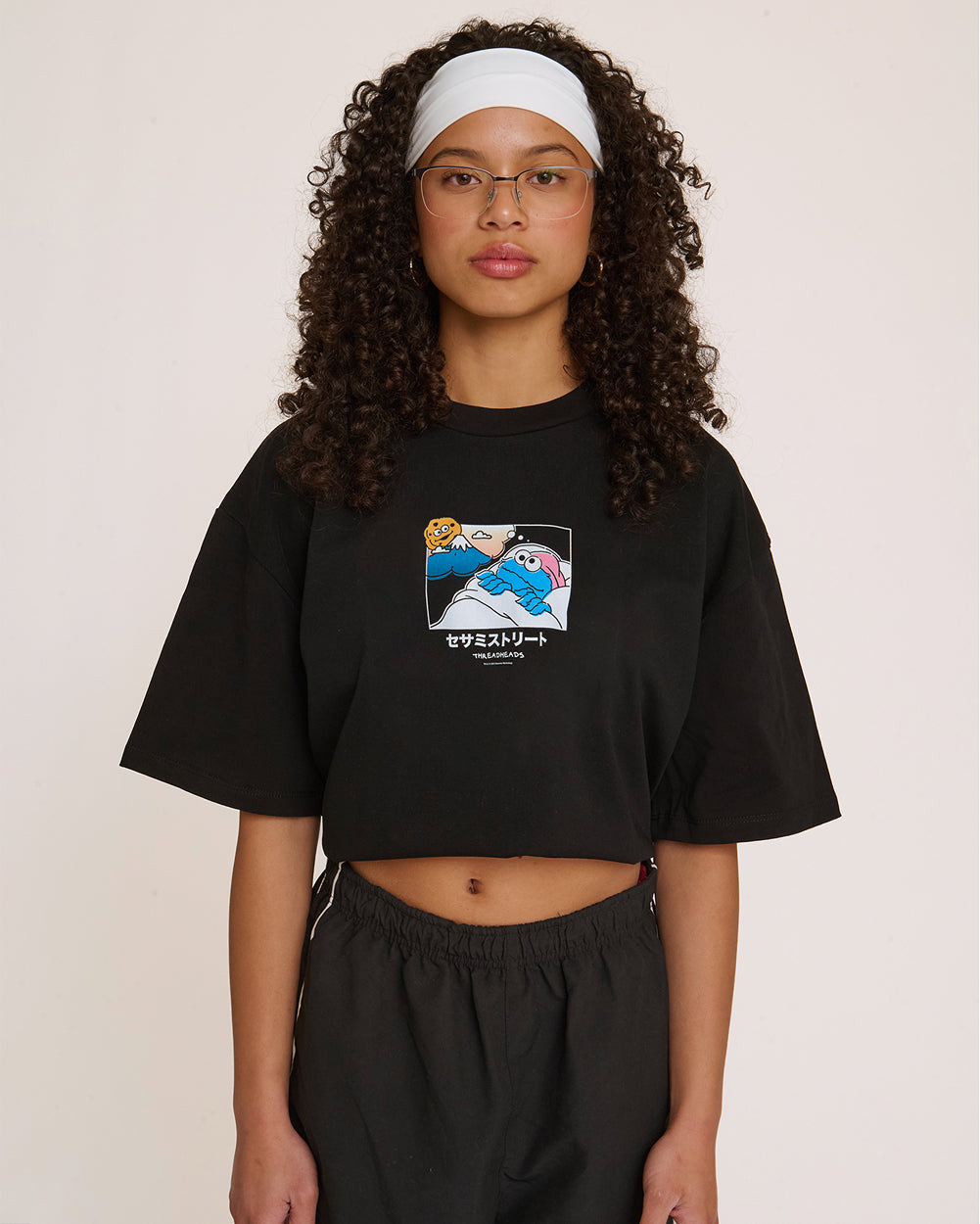 Cookie Monster Fuji Dreaming Oversized Tee | Official Sesame