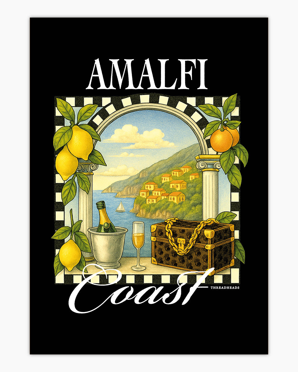 Amalfi Coast Art Print