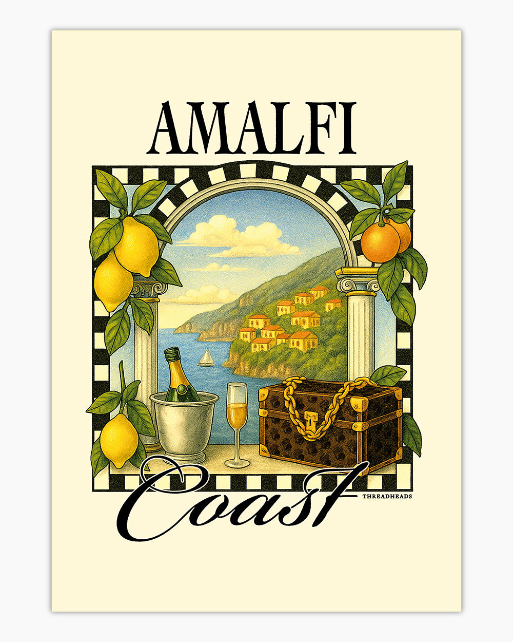 Amalfi Coast Art Print