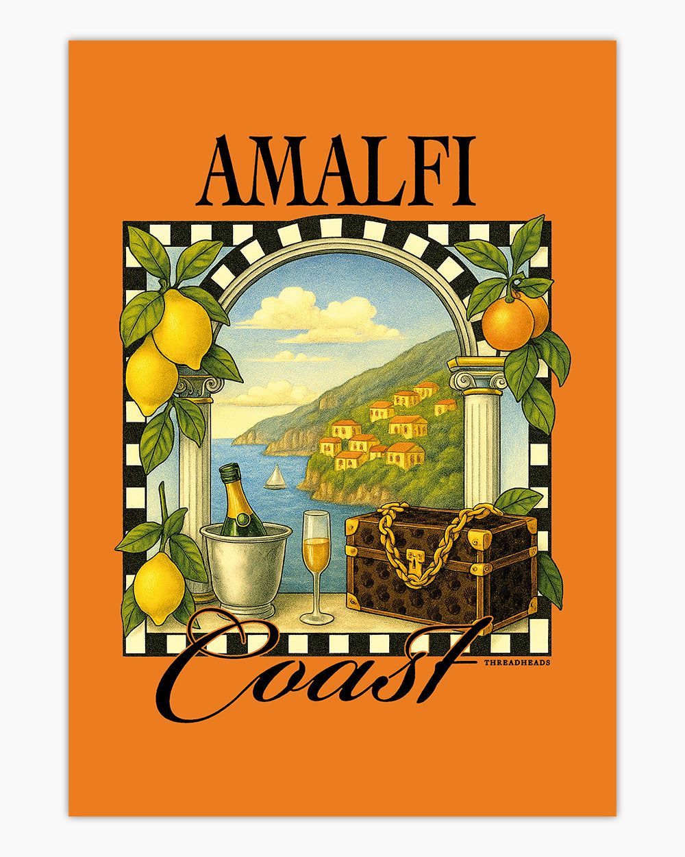 Amalfi Coast Art Print