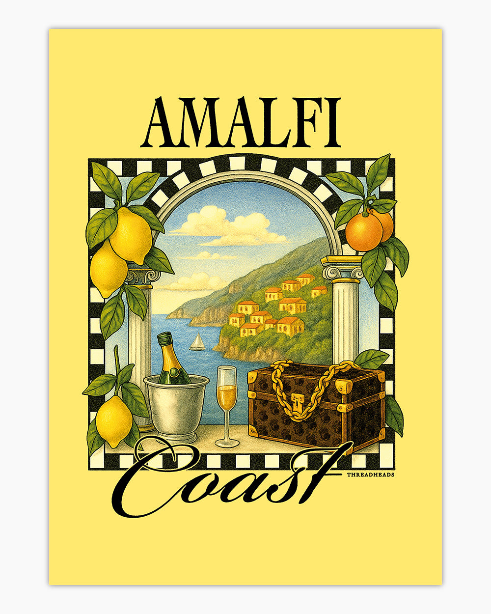 Amalfi Coast Art Print