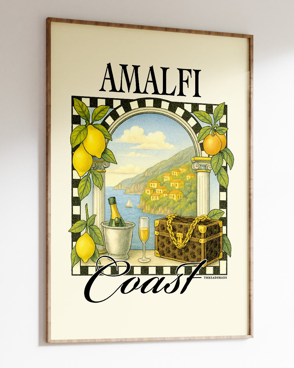 Amalfi Coast Art Print