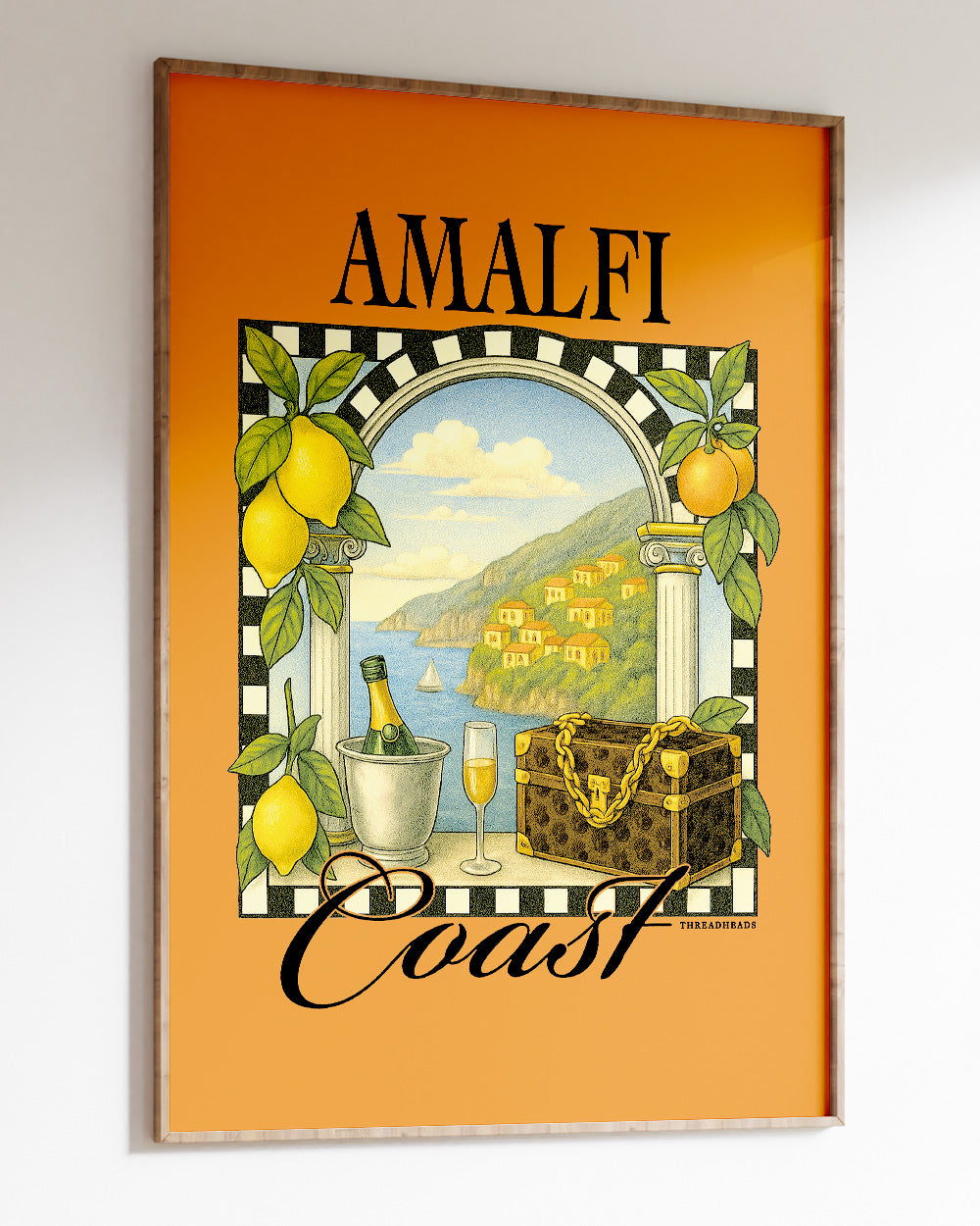 Amalfi Coast Art Print