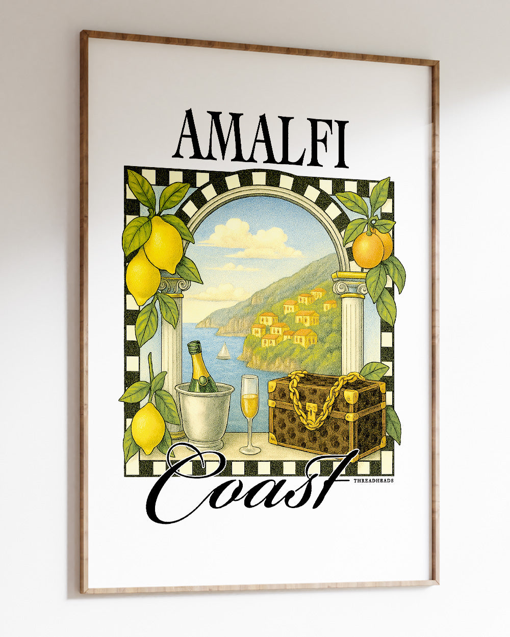 Amalfi Coast Art Print