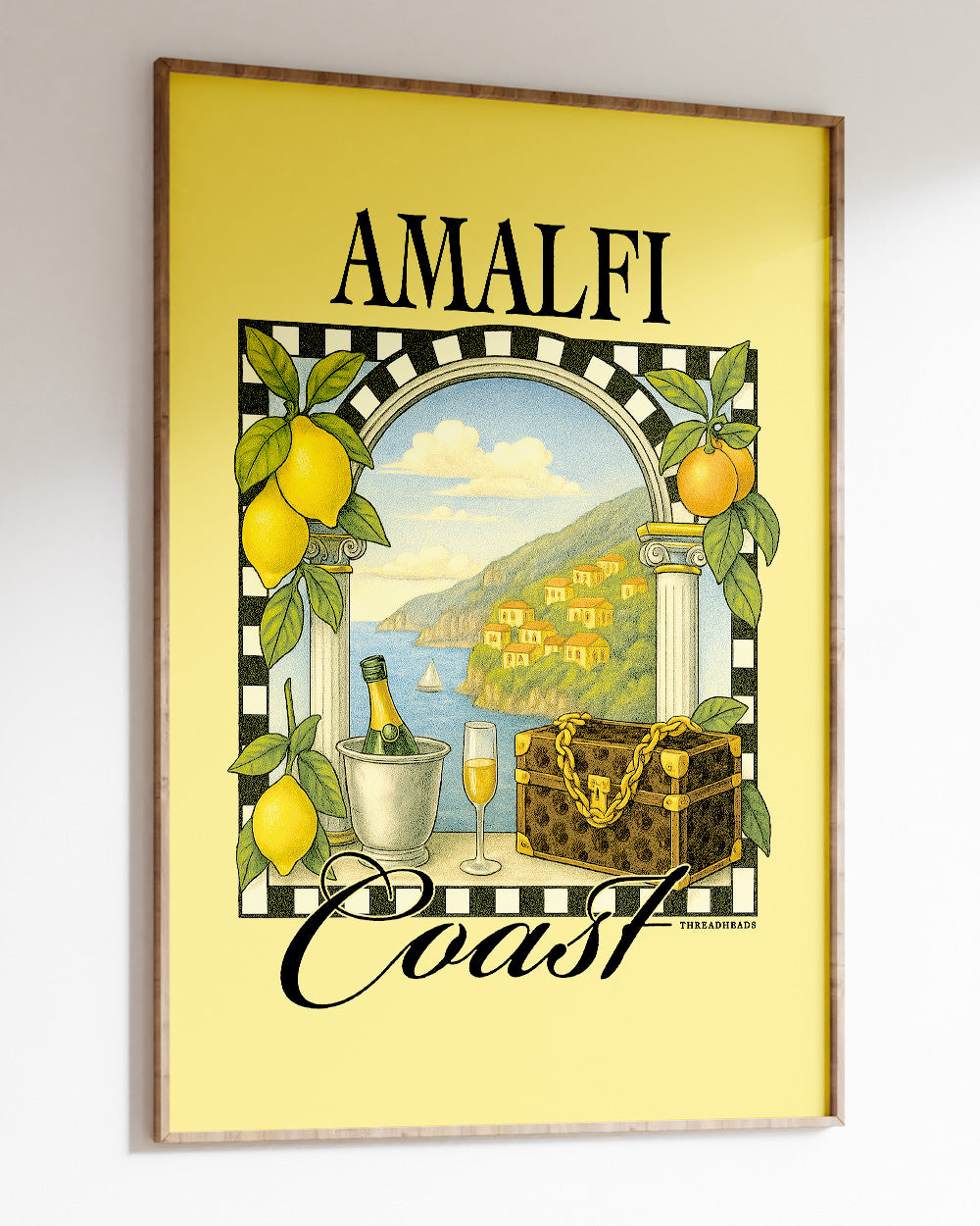 Amalfi Coast Art Print