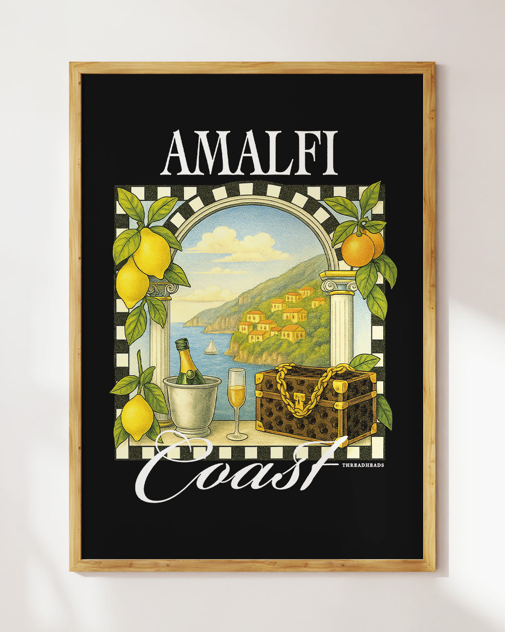Amalfi Coast Art Print