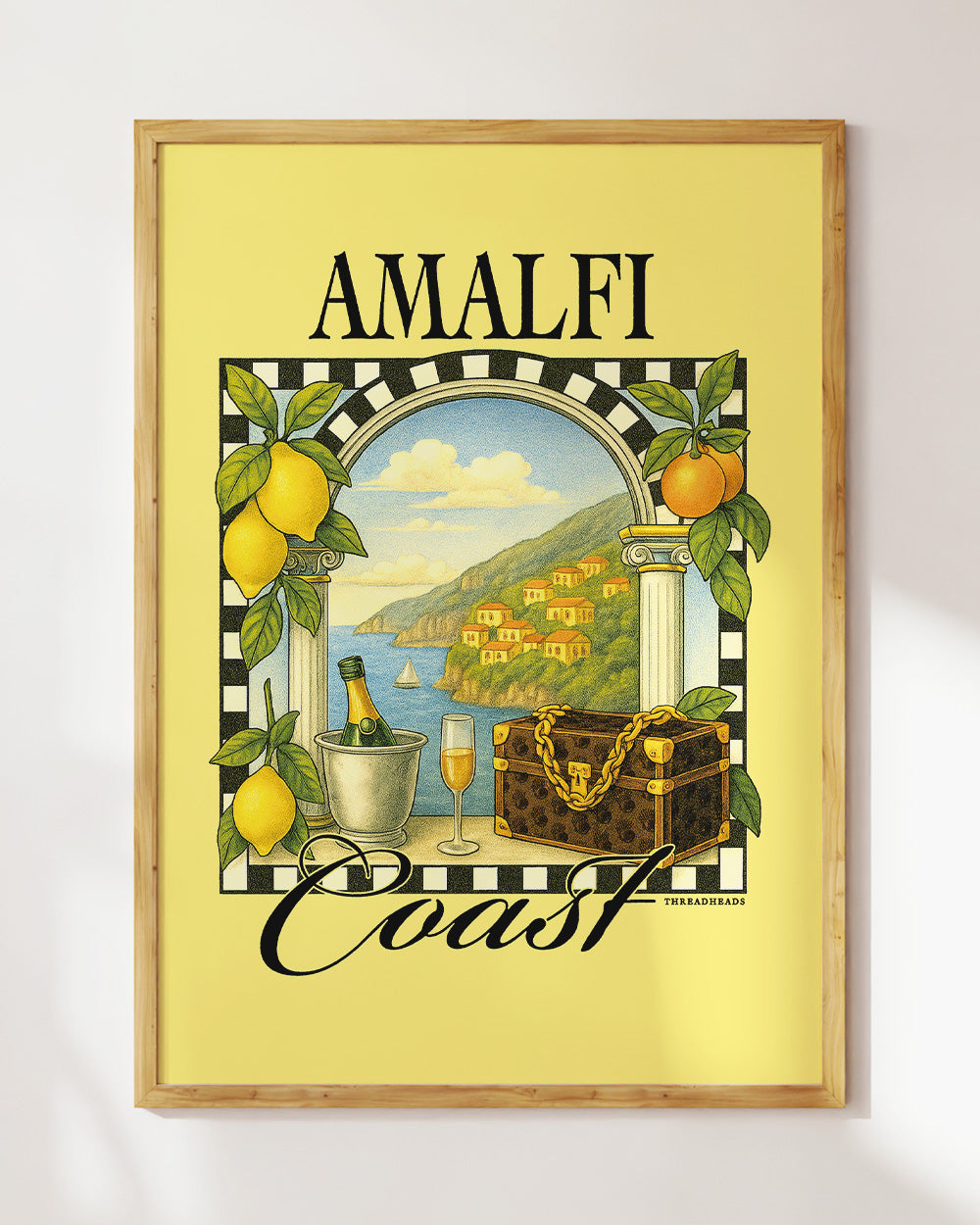 Amalfi Coast Art Print