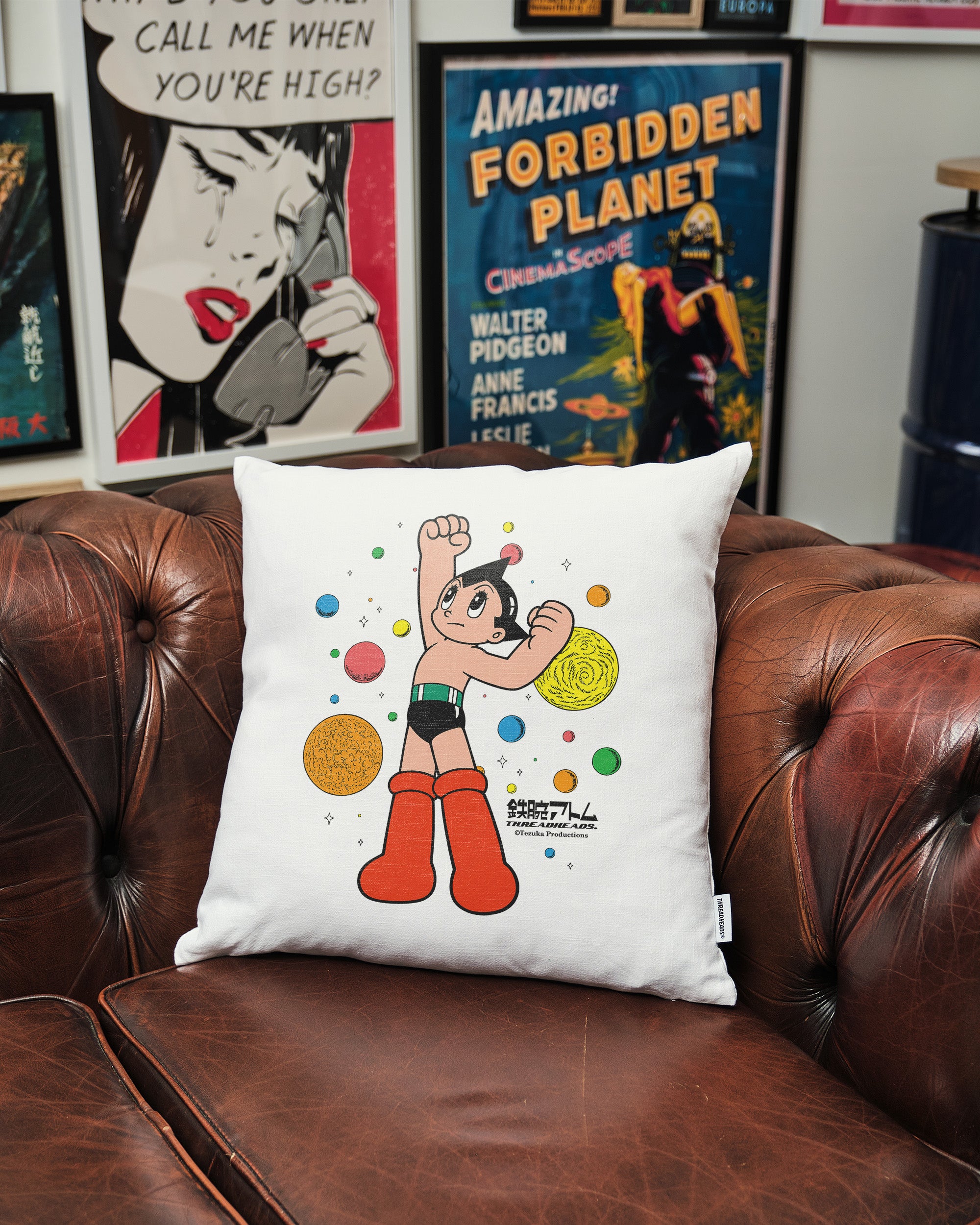 Astro Boy Planets Cushion