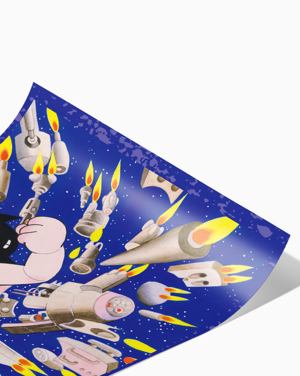 Astro Boy Space Rockets Art Print