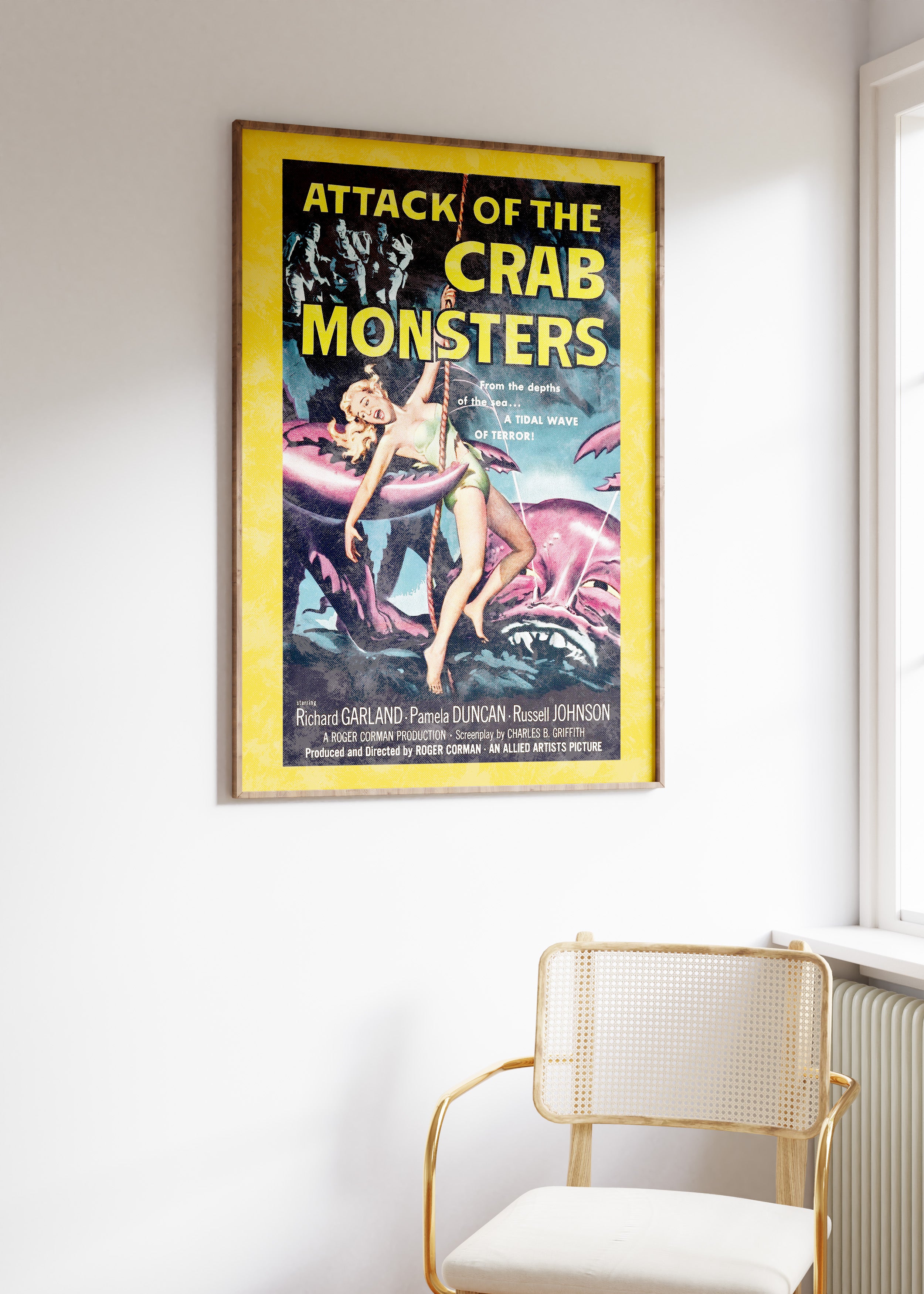 Attack of the Crab Monsters Art Print Australia Online