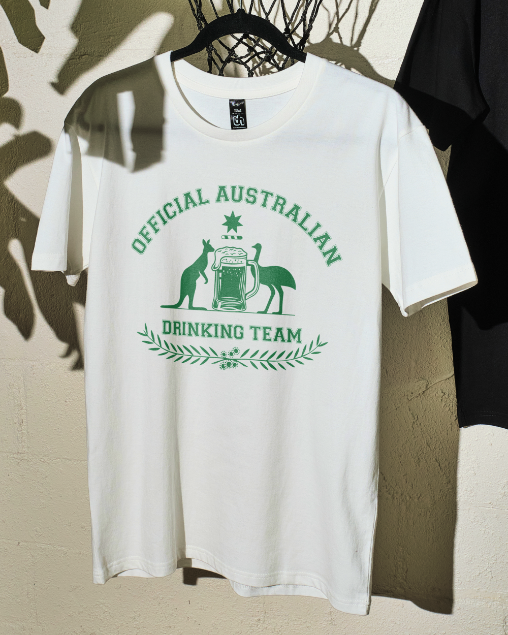 Official Australian Drinking Team T-Shirt Australia Online #colour_white