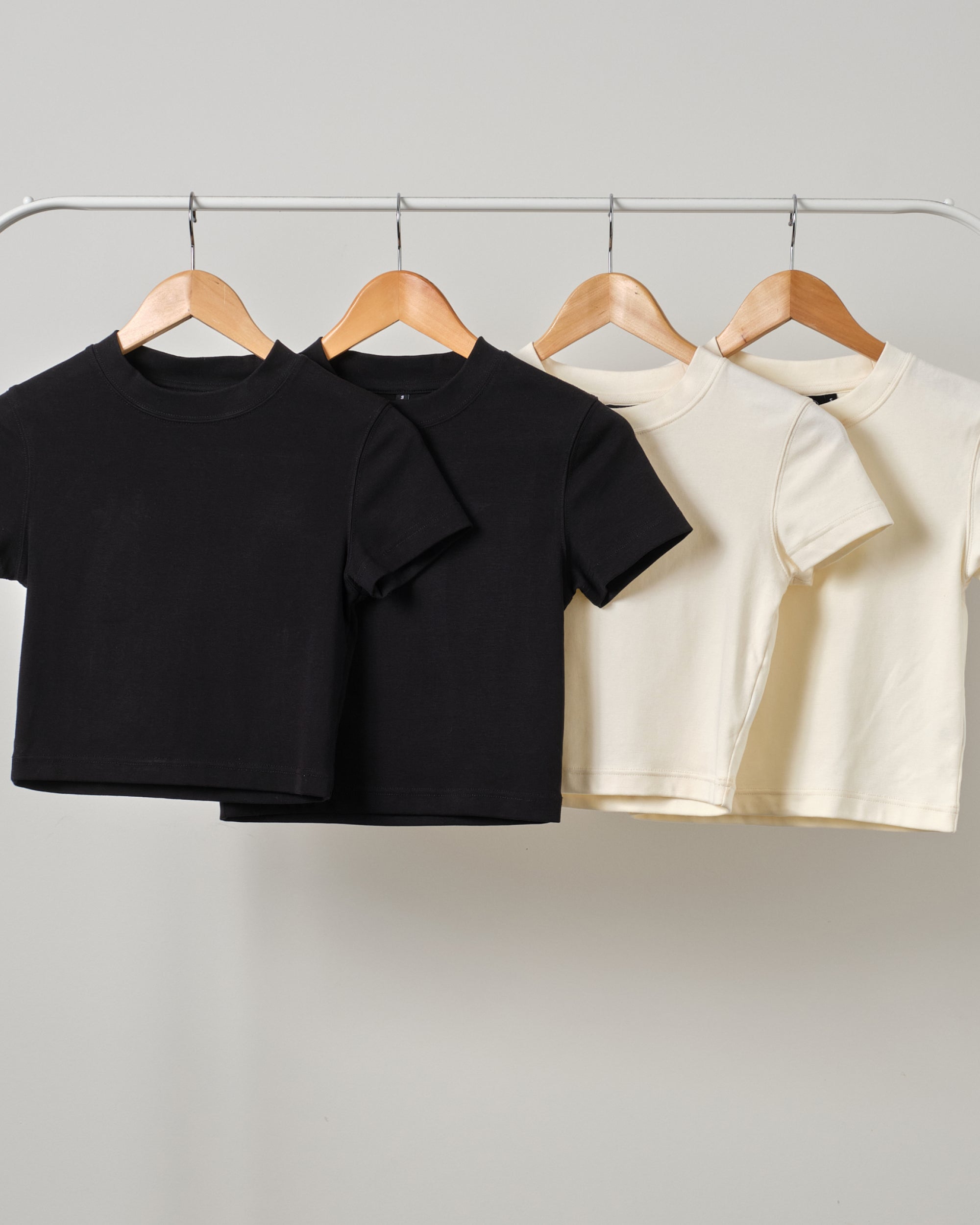 Baby Tee 4 Pack: Black, Natural Australia Online