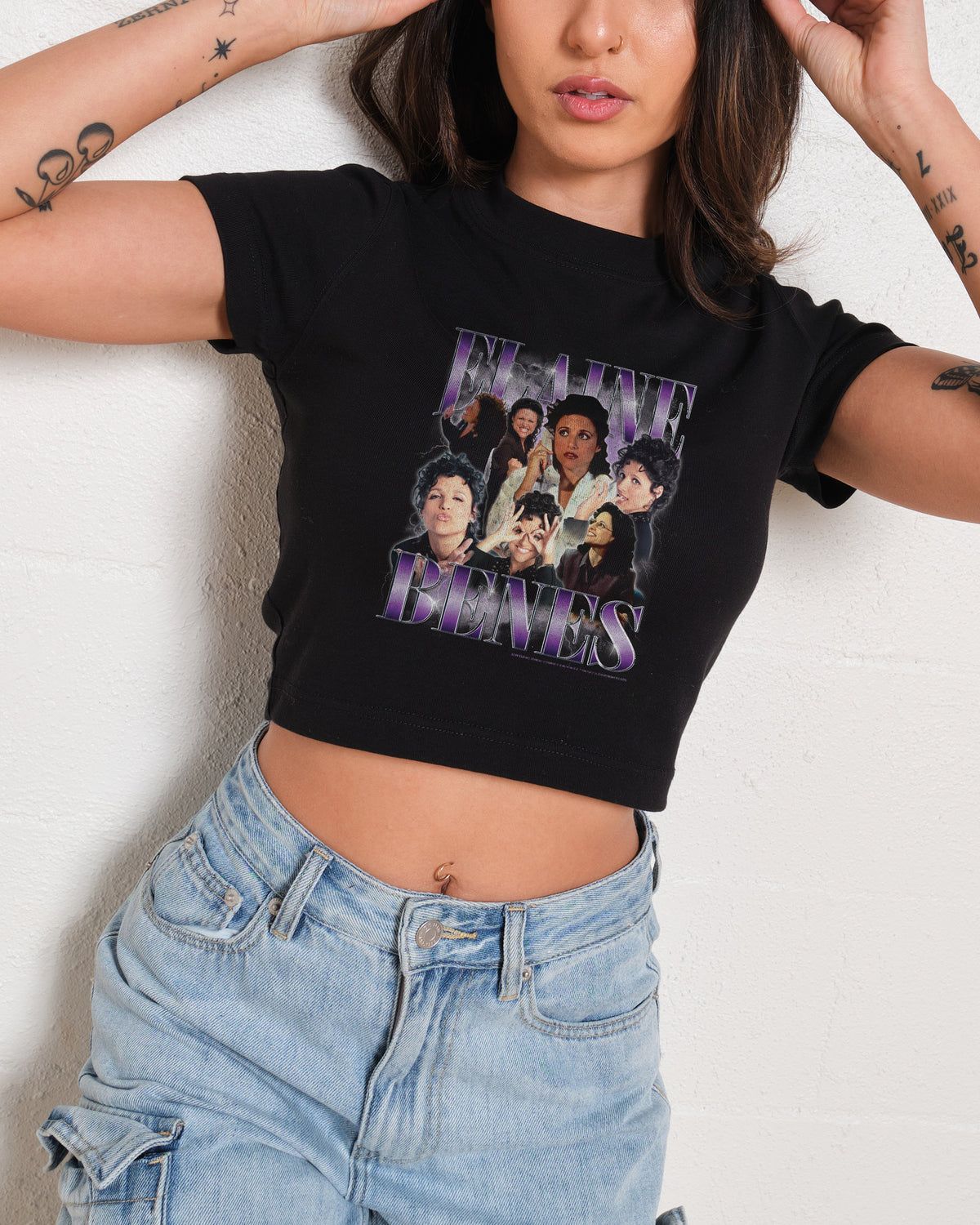 Vintage Elaine Baby Tee | Official Seinfeld Merch Australia