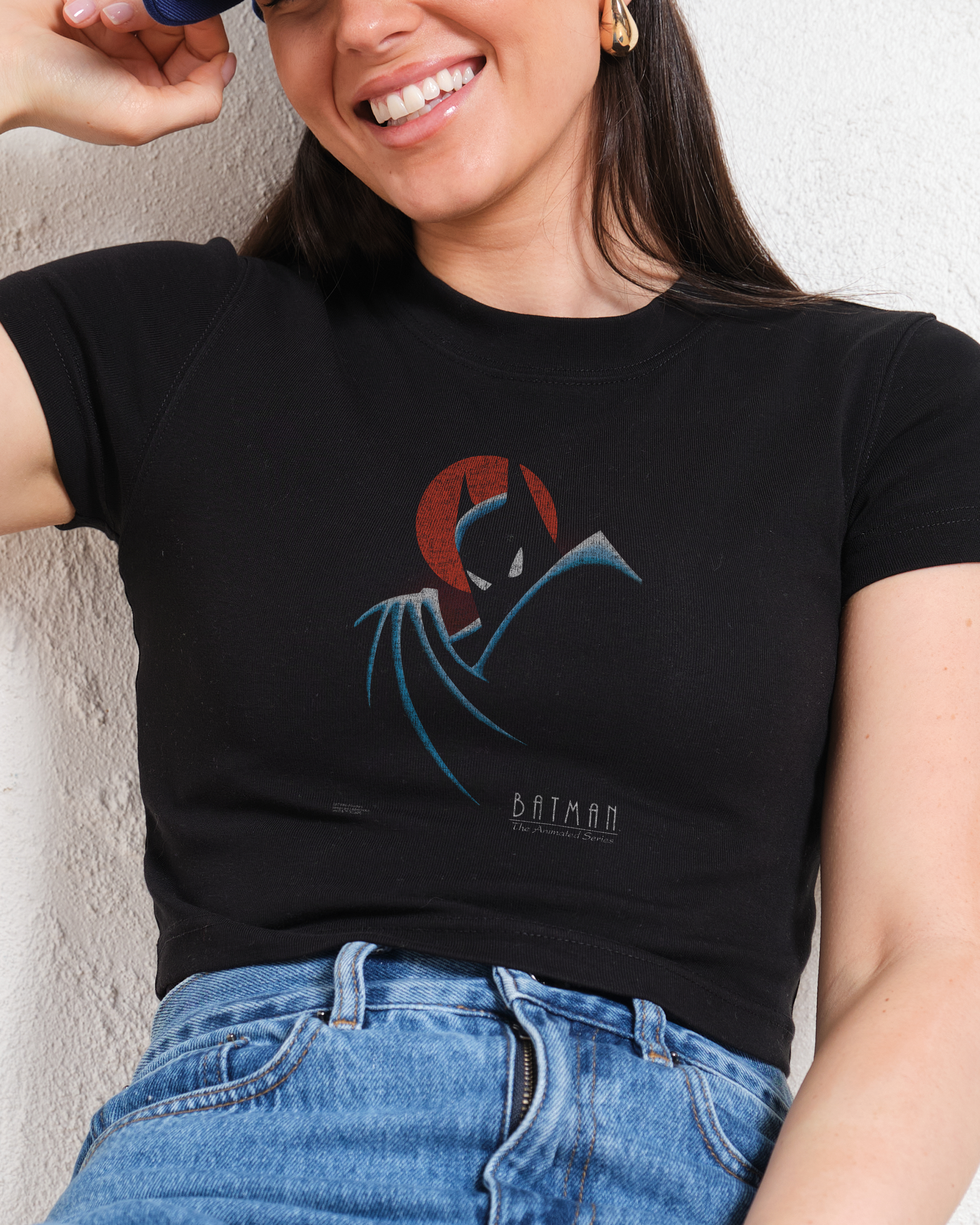 Batman The Animated Series Logo Baby Tee