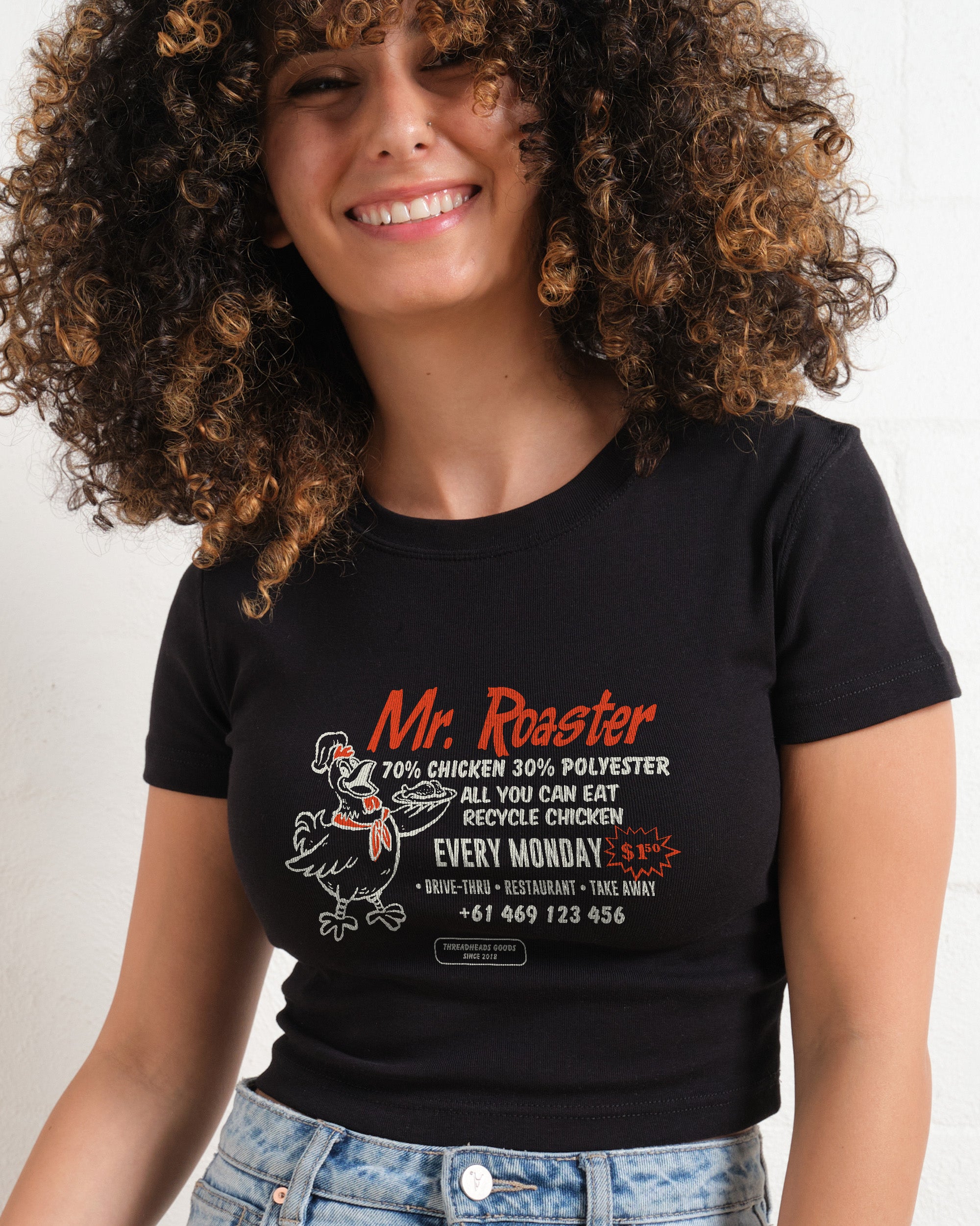 Mr. Roaster Fried Chicken Baby Tee Online Australia