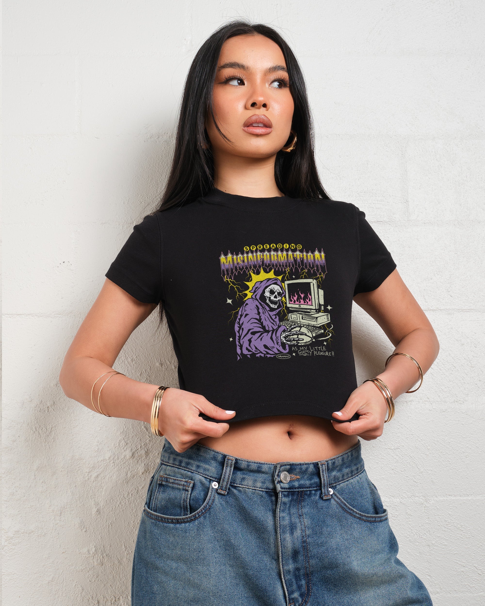 Spreading Misinformation Baby Tee Graphic Baby Tee Australia Online