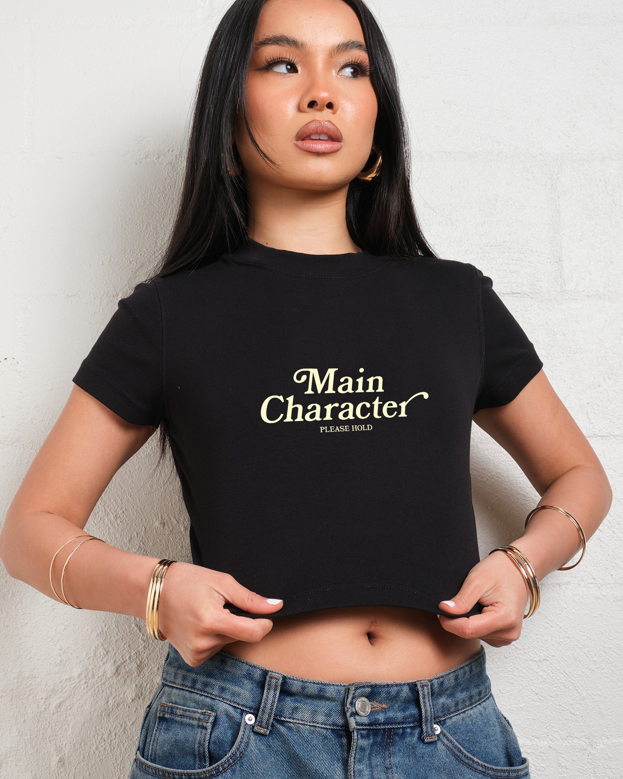 Main Character Baby Tee Australia Online