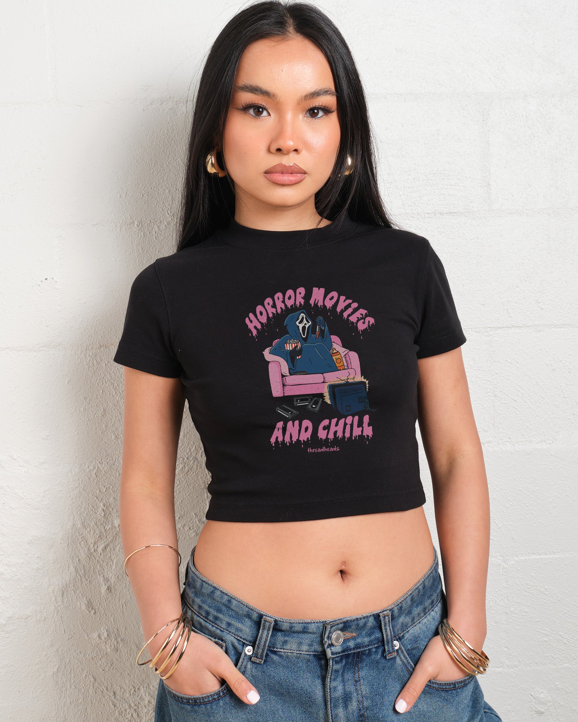 Horror Movies and Chill Baby Tee Australia Online