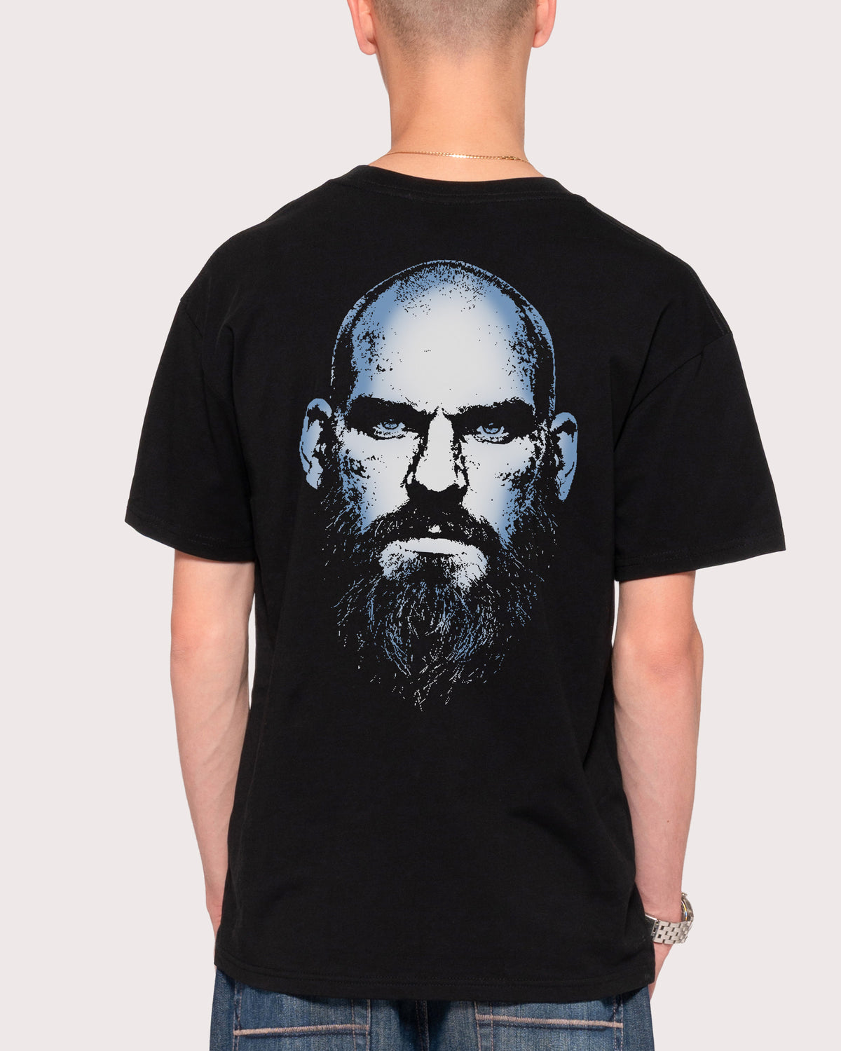 Buttsmarn 3:16 Black Oversized Tee