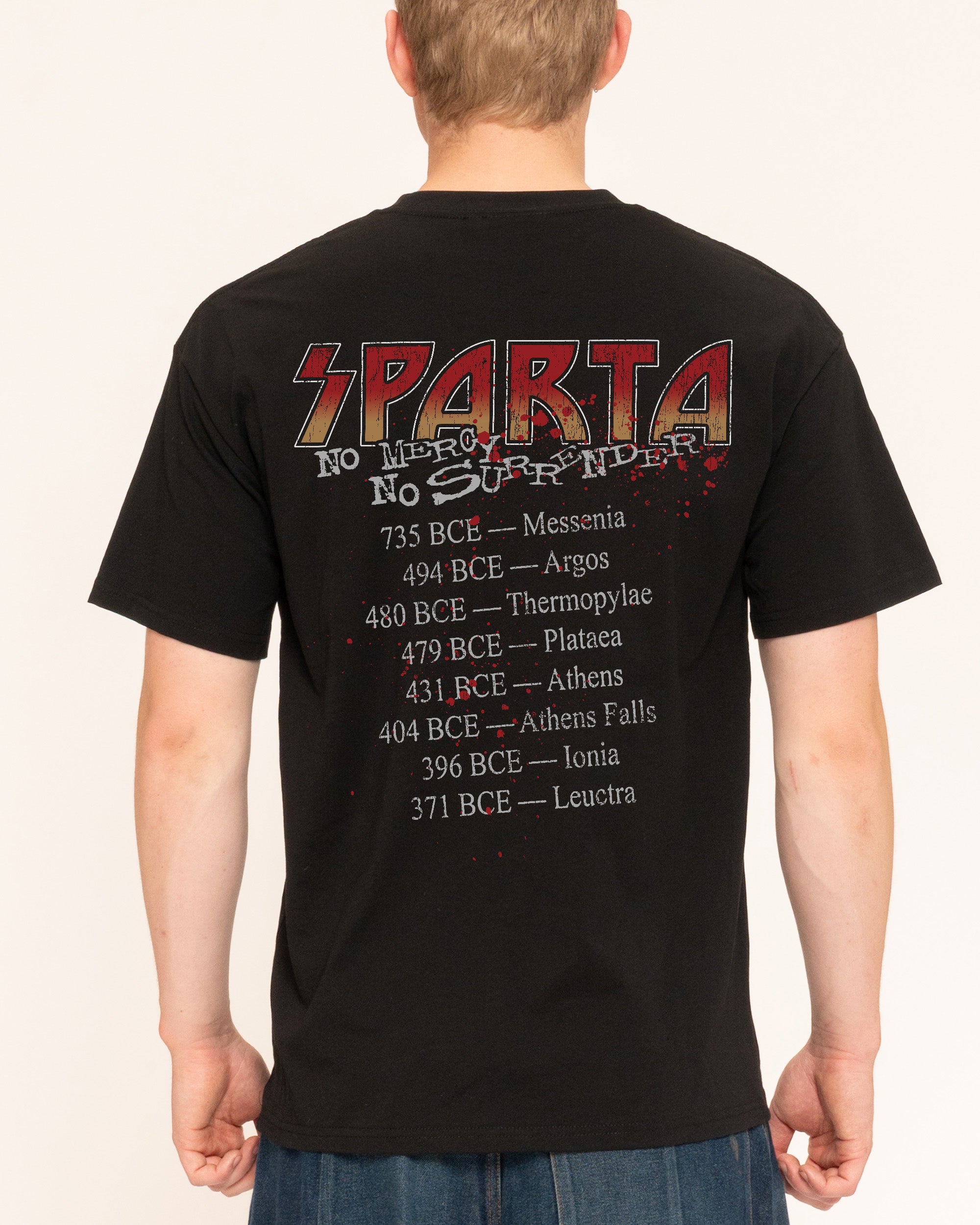 Sparta World Tour Black T-Shirt