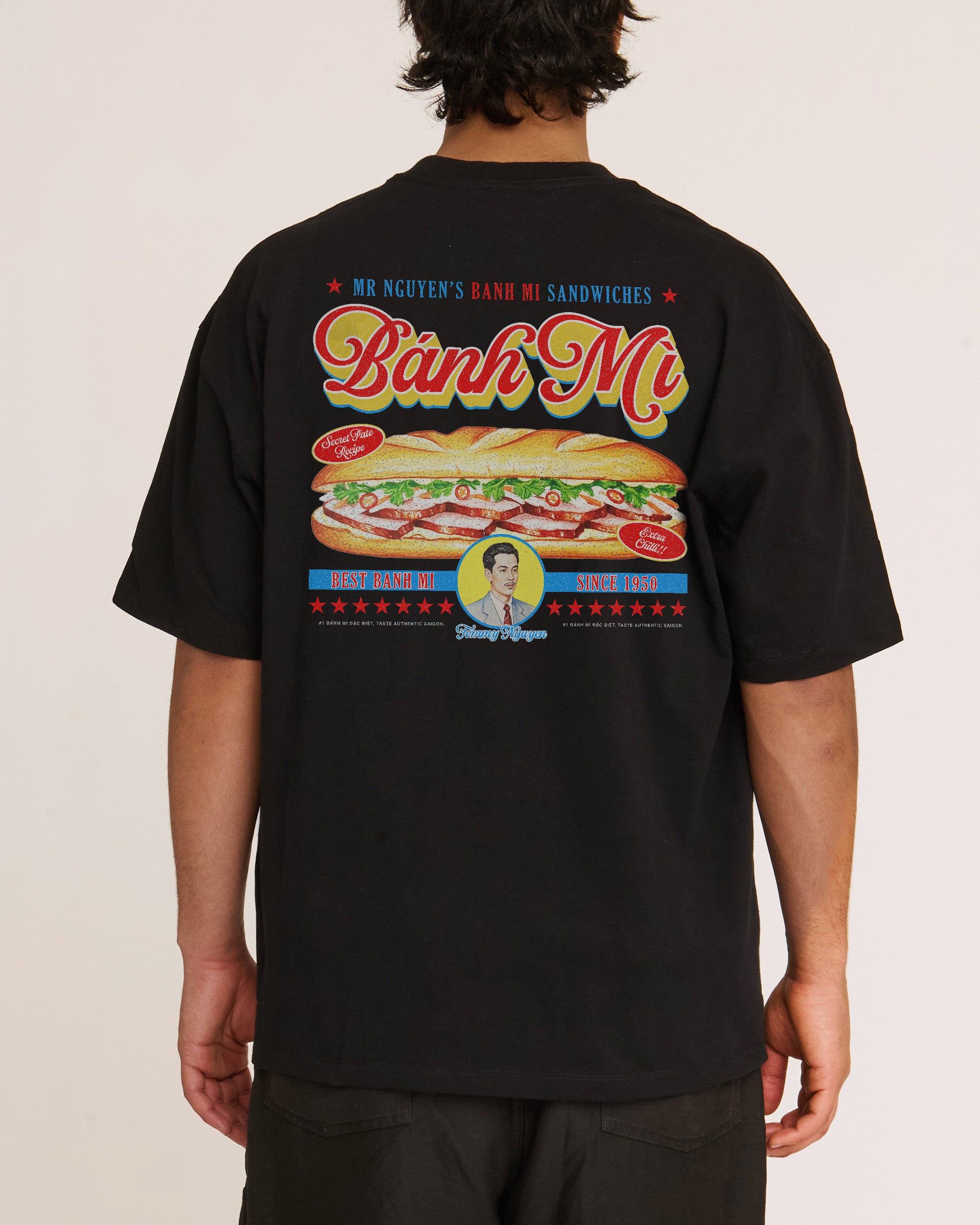 Mr Nguyen's Banh Mi's Black T-Shirt