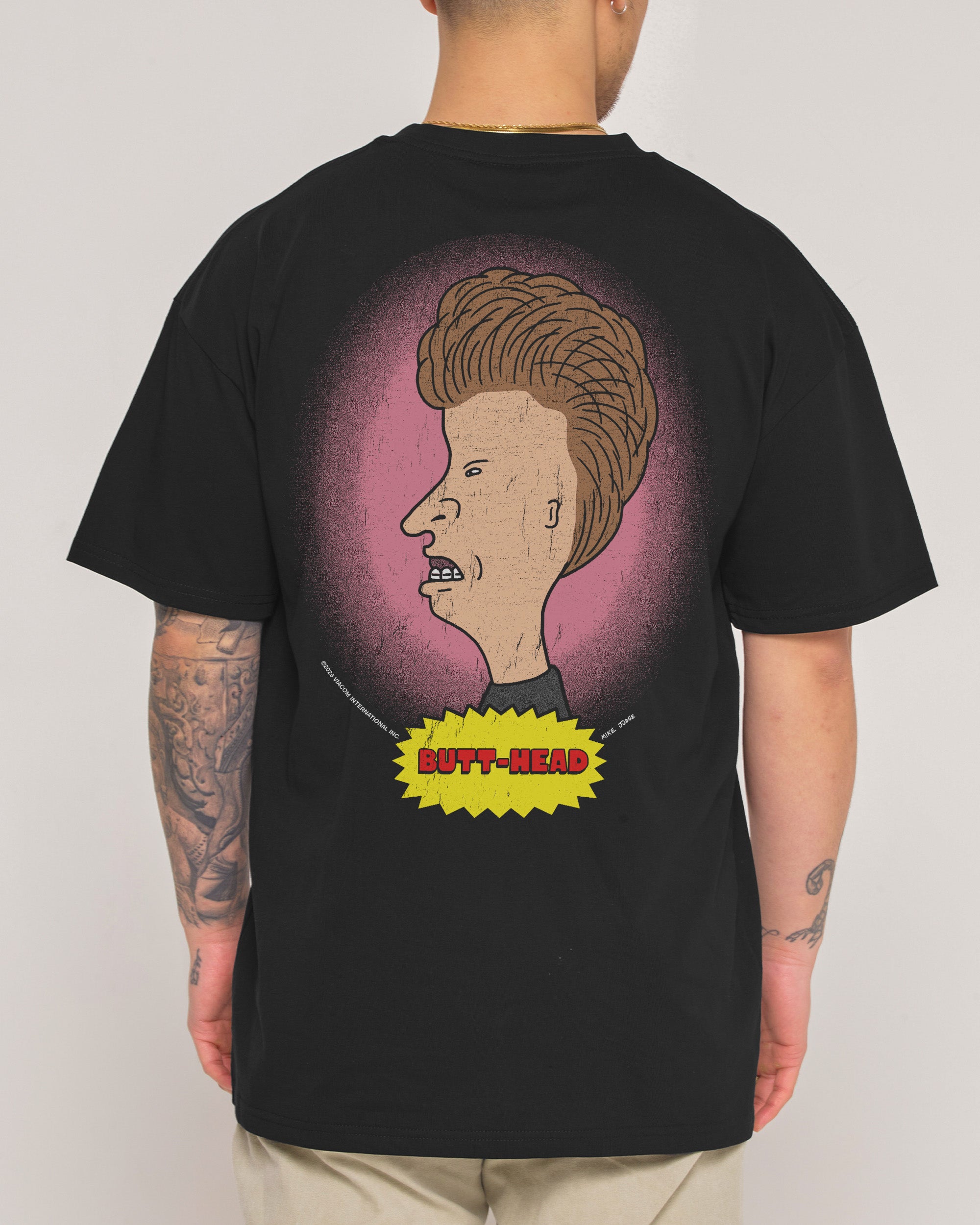 Face Off Black T-Shirt