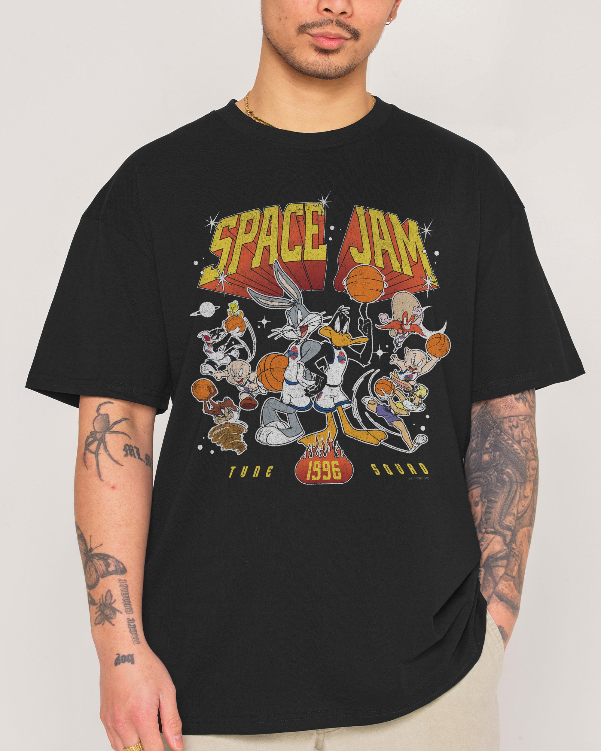 Tune Squad 1996 Black T-Shirt