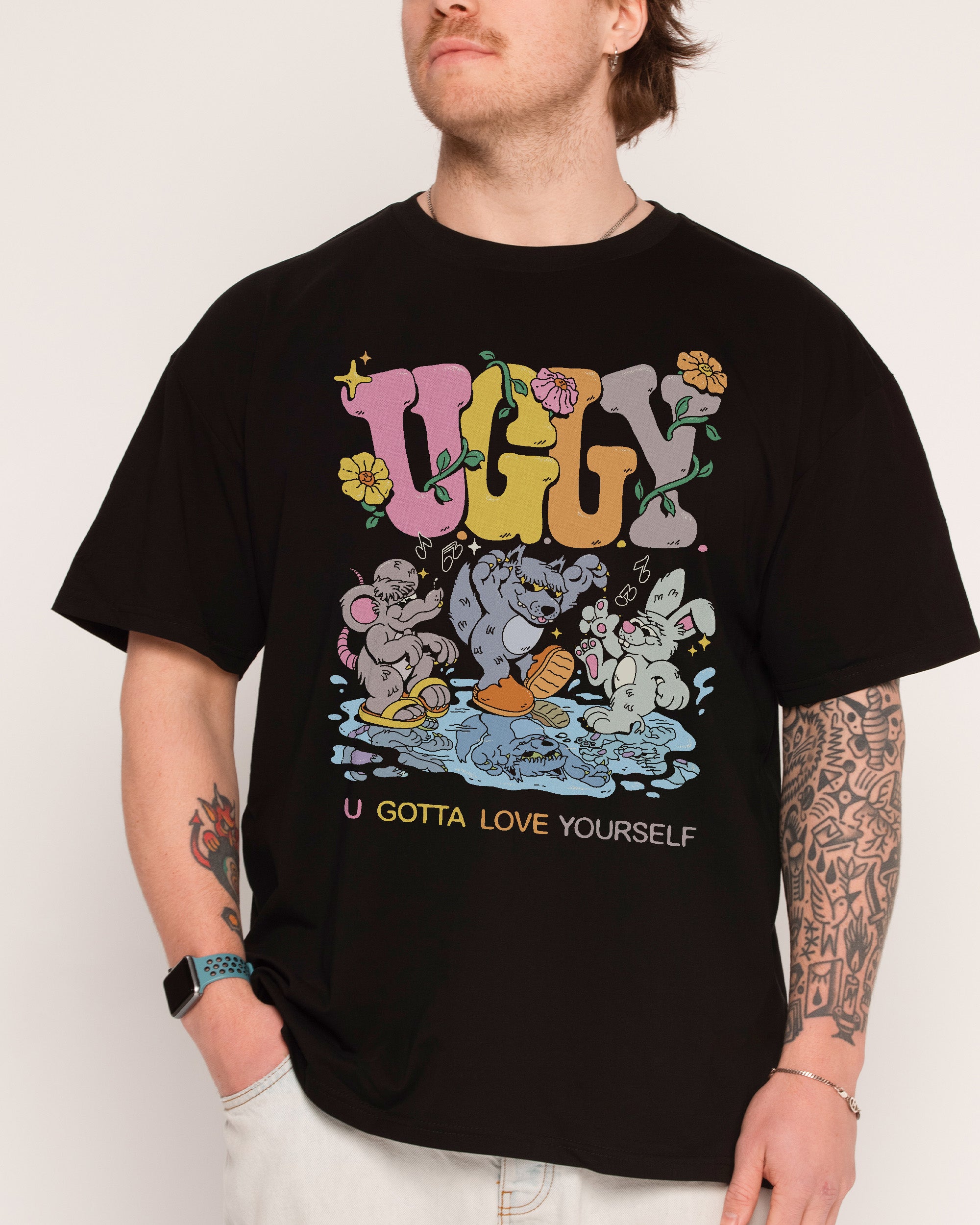 You Gotta Love Yourself Black T-Shirt