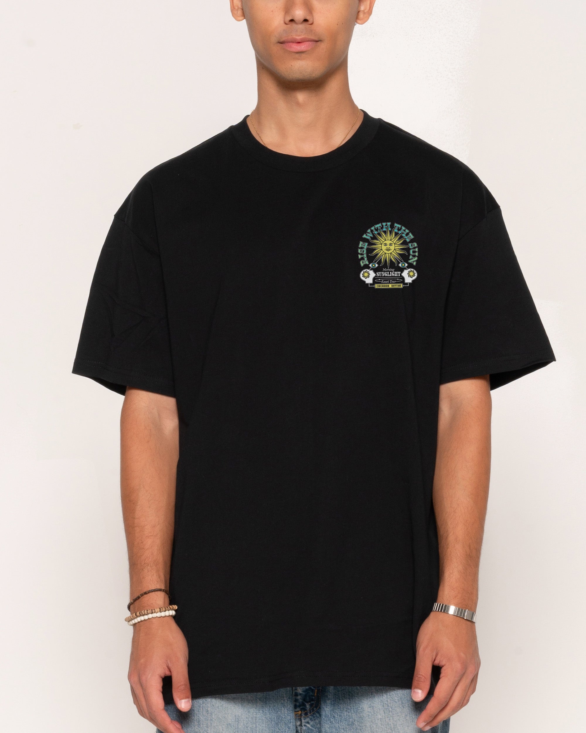 Rise With The Sun Black T-Shirt