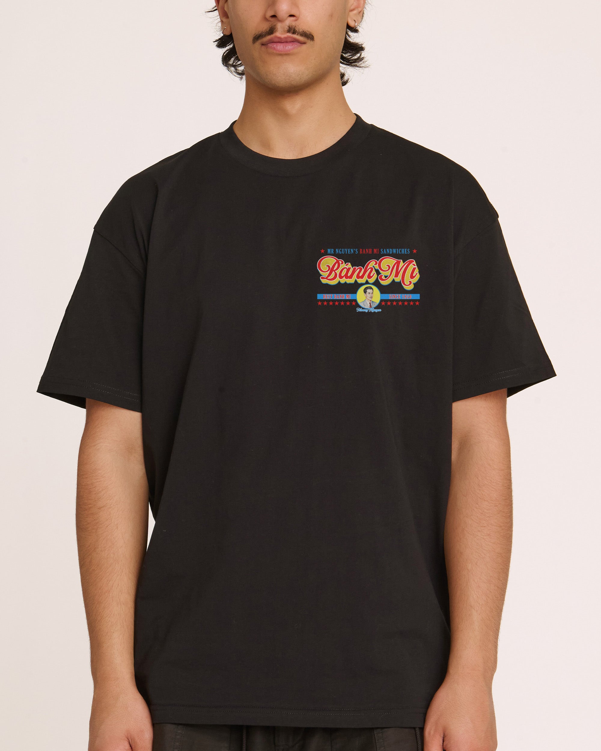Mr Nguyen's Banh Mi's Black T-Shirt