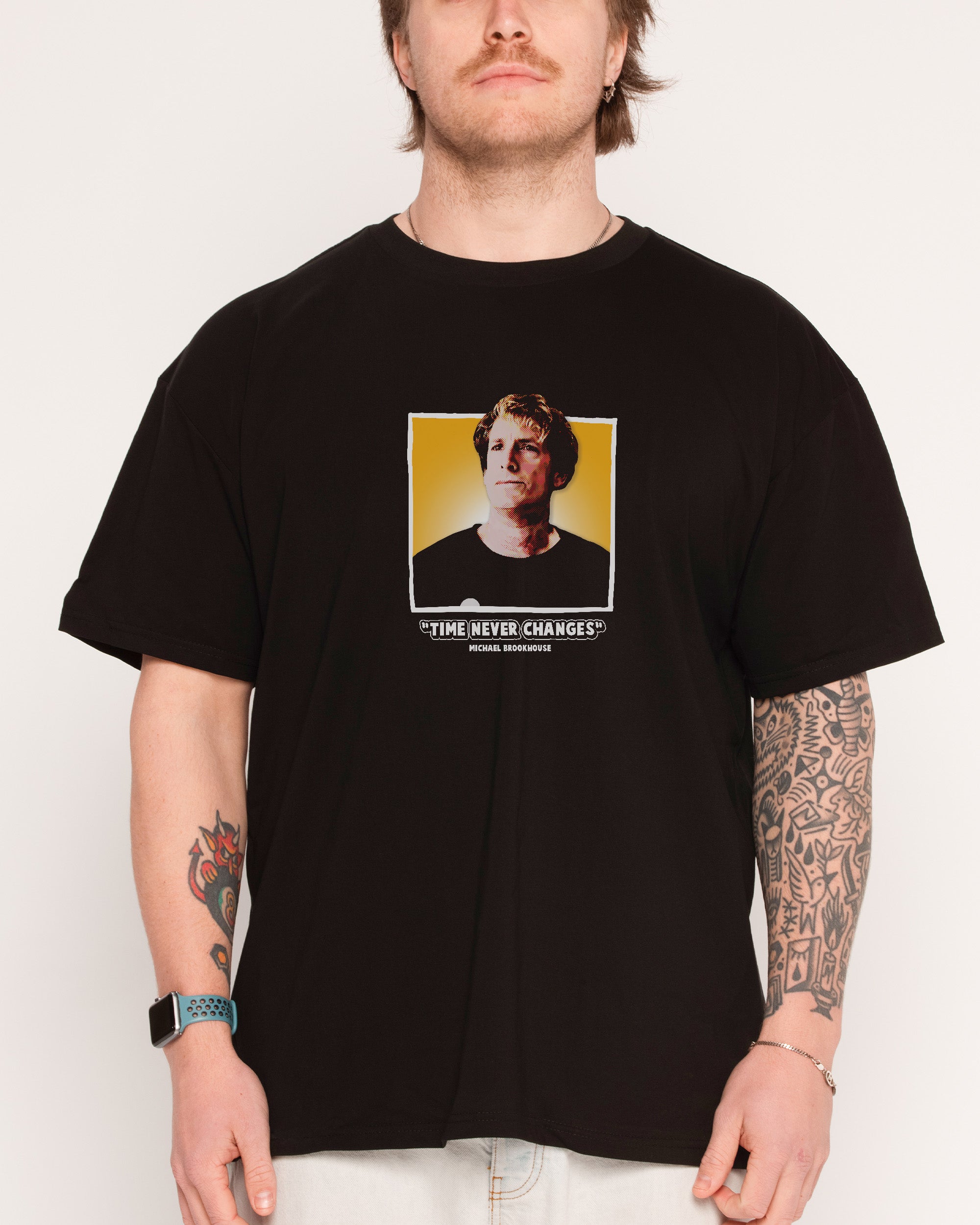 Time Never Changes Black T-Shirt