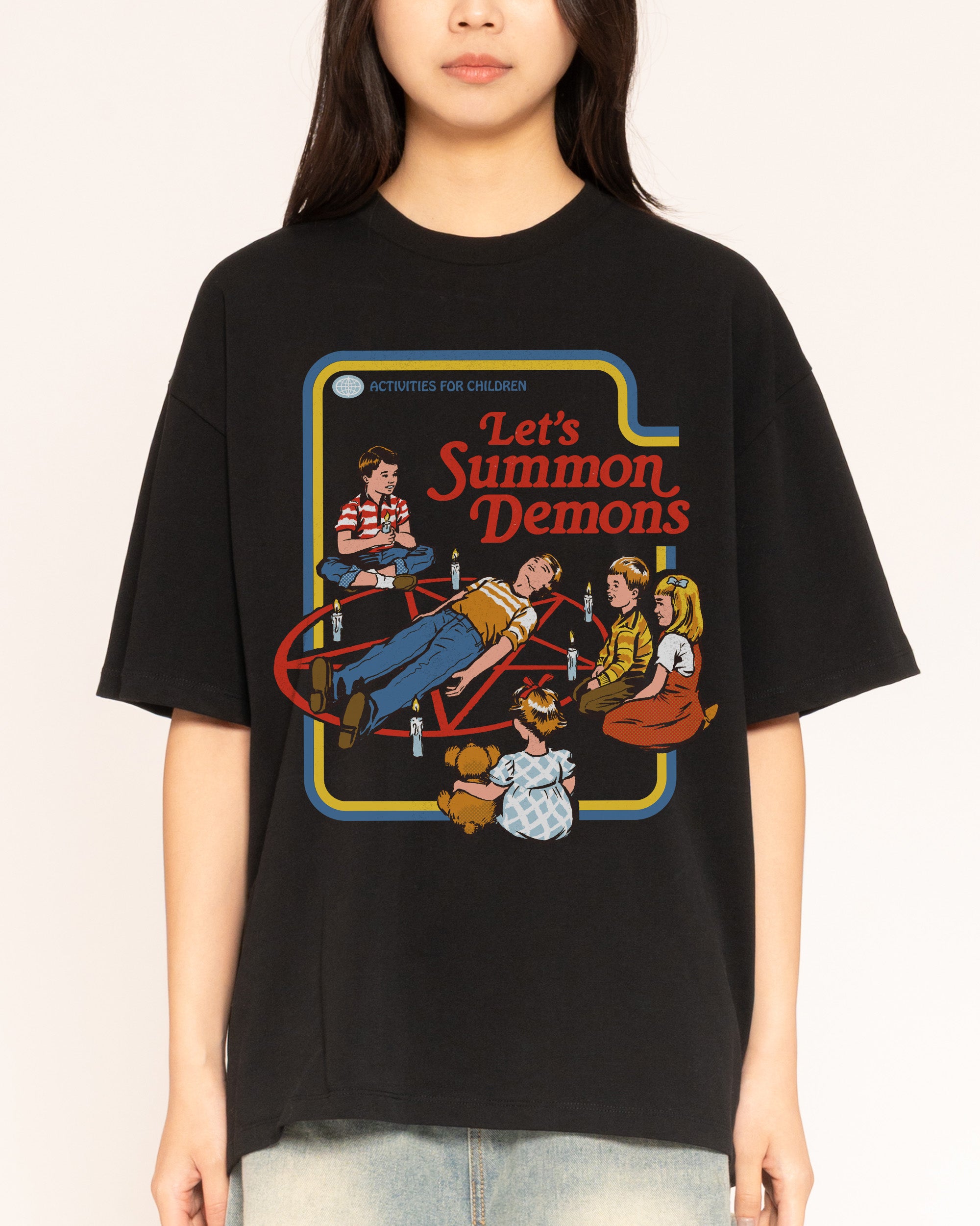Let's Summon Demons Oversized Tee