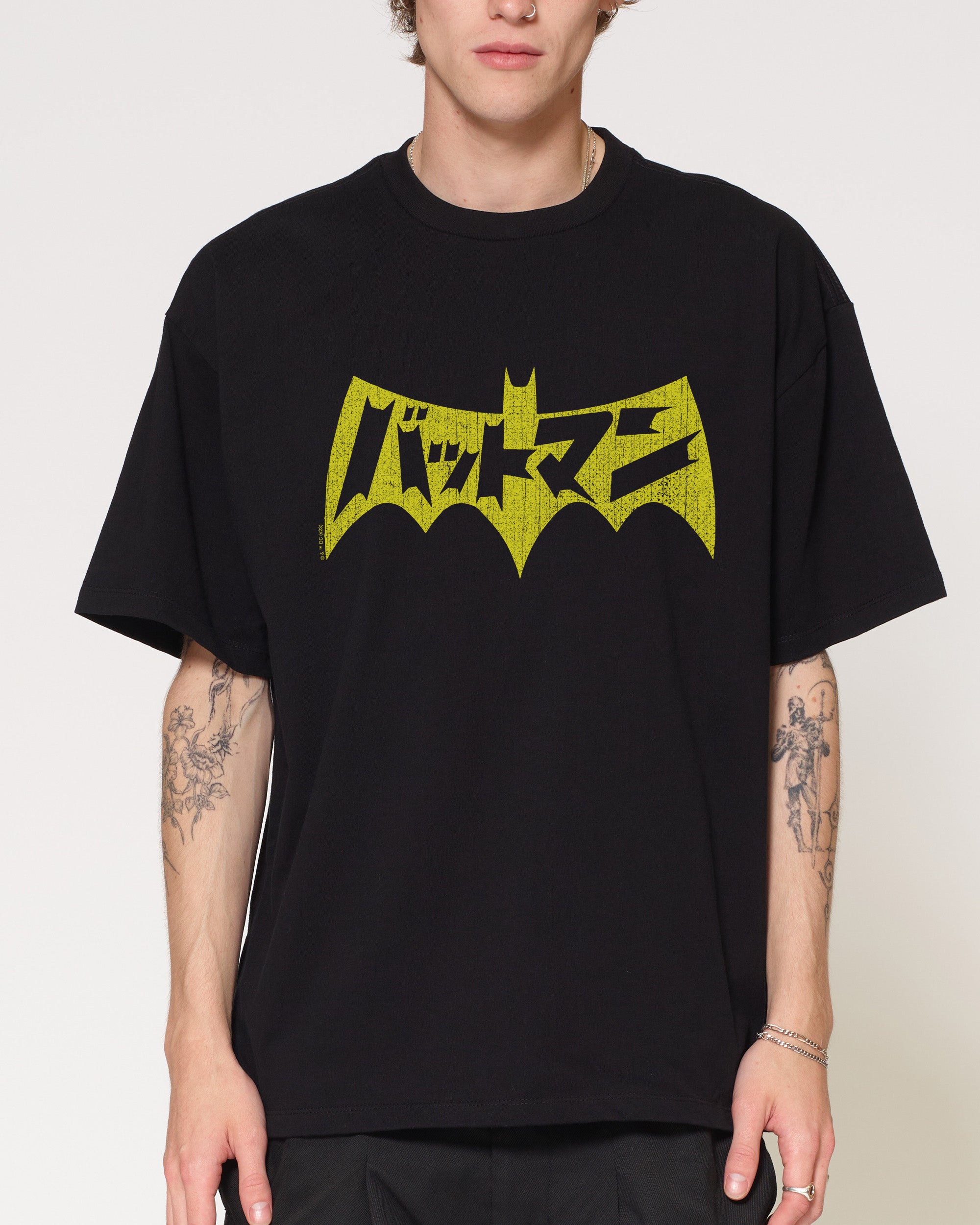 Japanese Bat Logo Oversized Tee