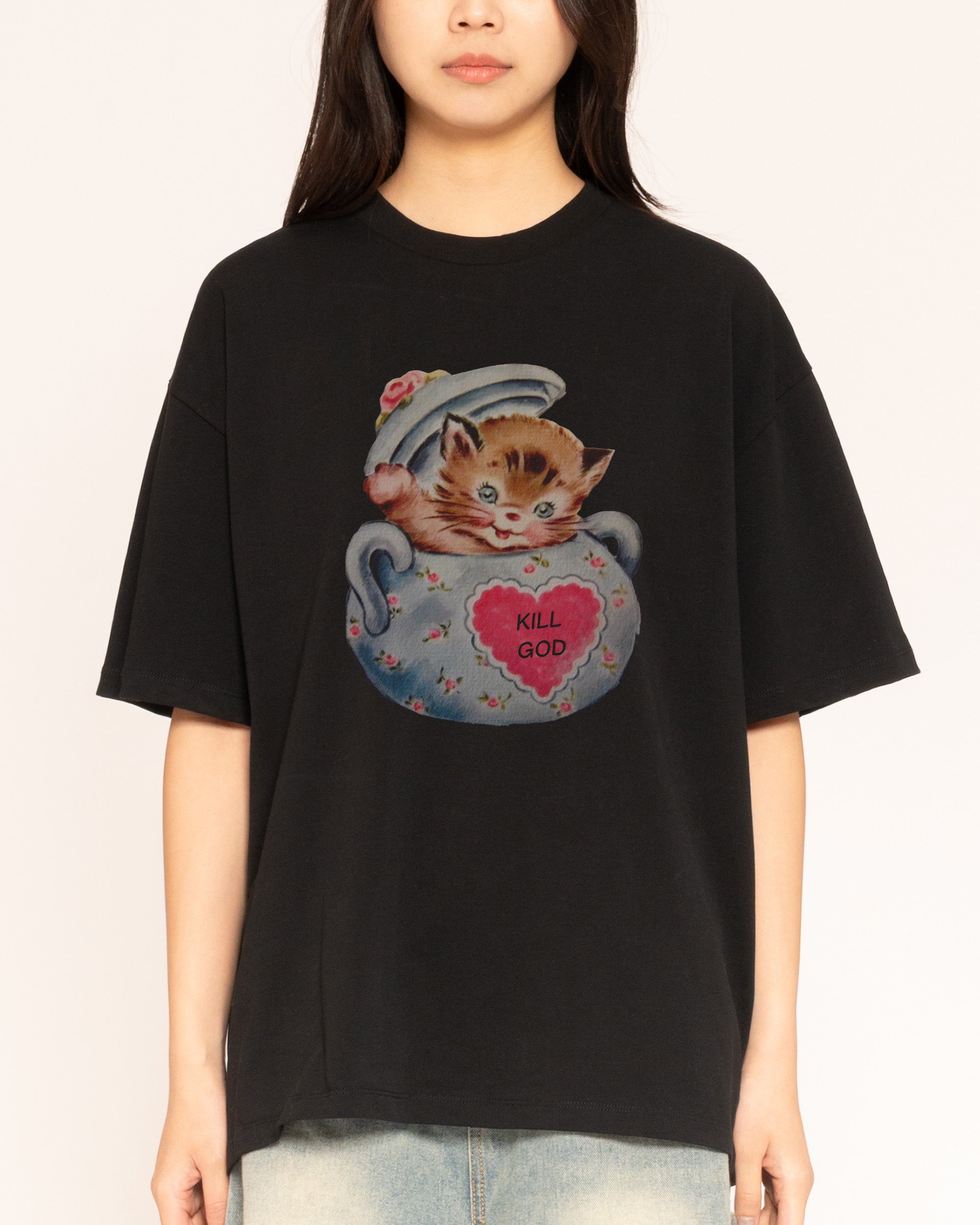 Kill God Oversized Tee