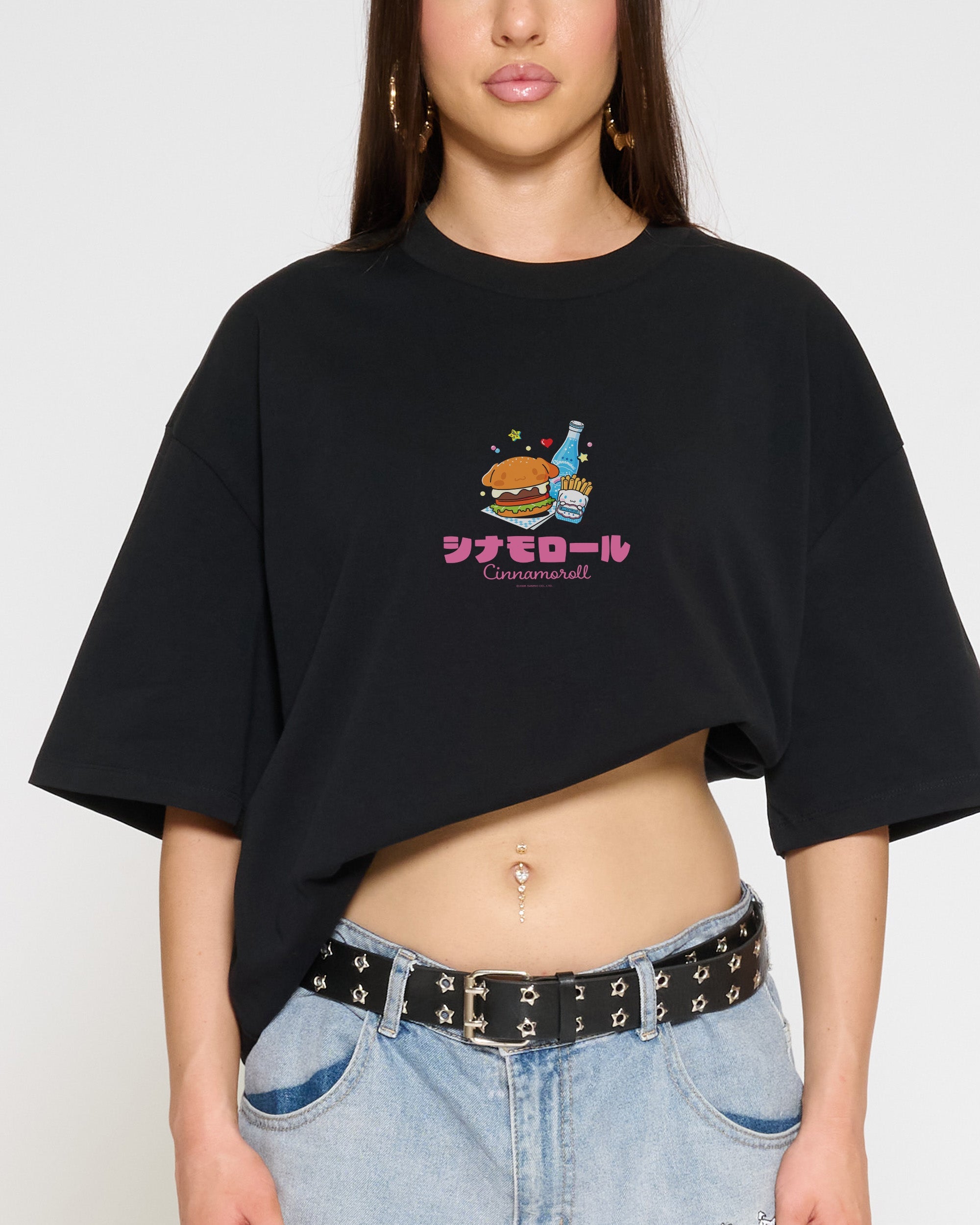 Cinnamoroll Kawaii Oversized Tee Official Hello Kitty and Friends collab Threadheads