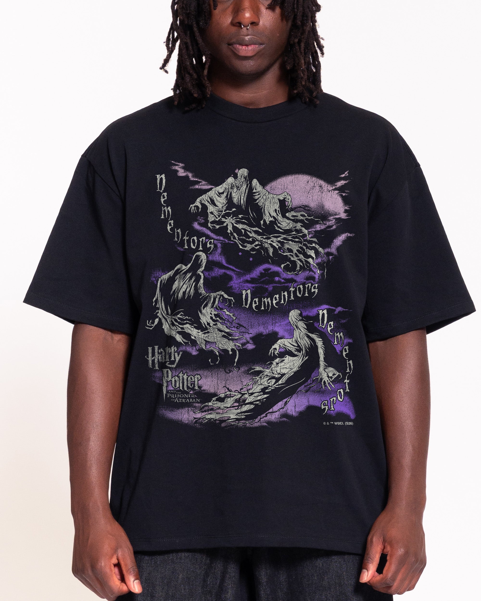 Dementors Black Oversized Tee